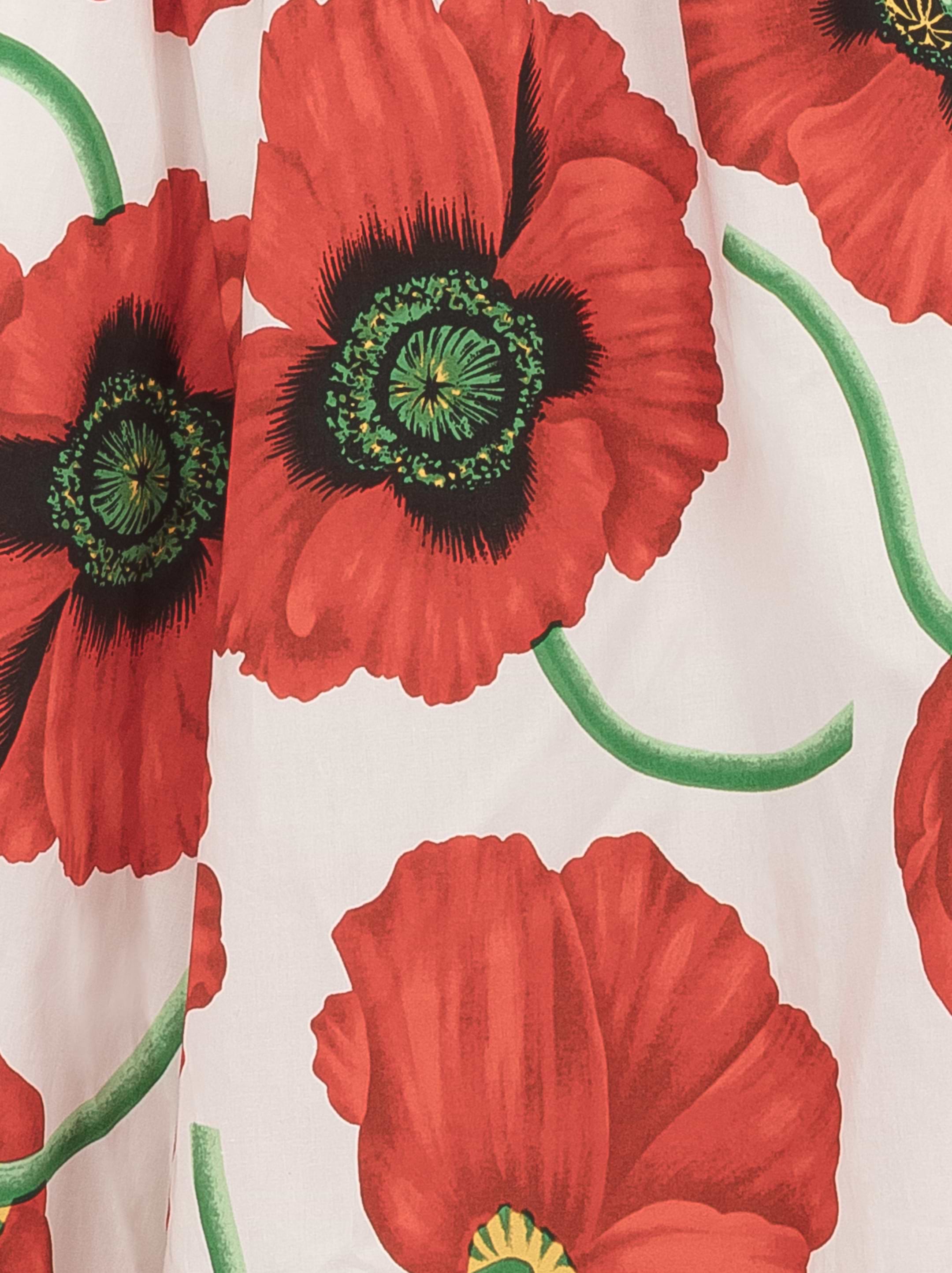 ZIMMERMANN Poppy frilled edge cut out floral midi dress size