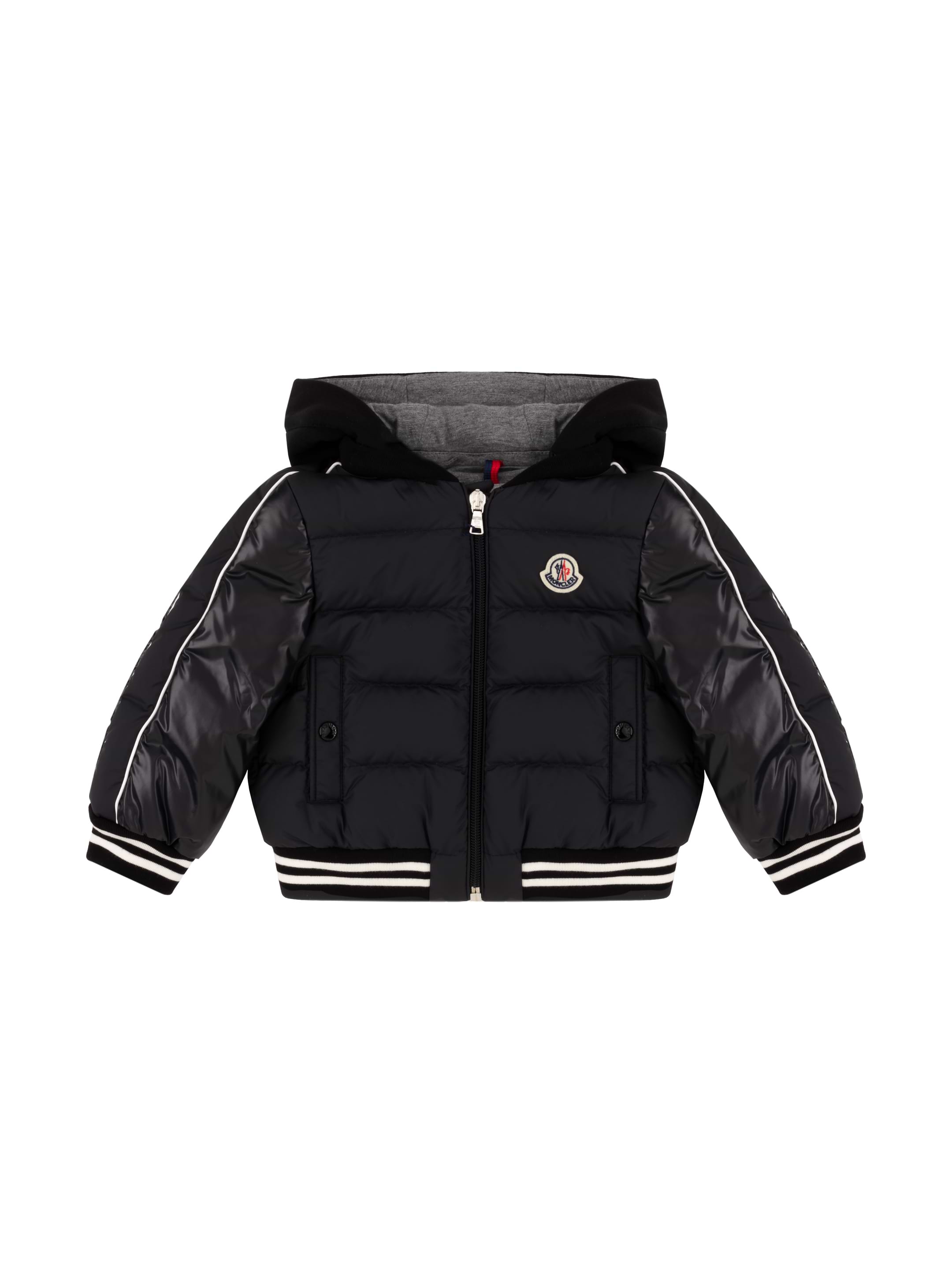 Moncler Logo-print quilted down jacket for newborns - buy