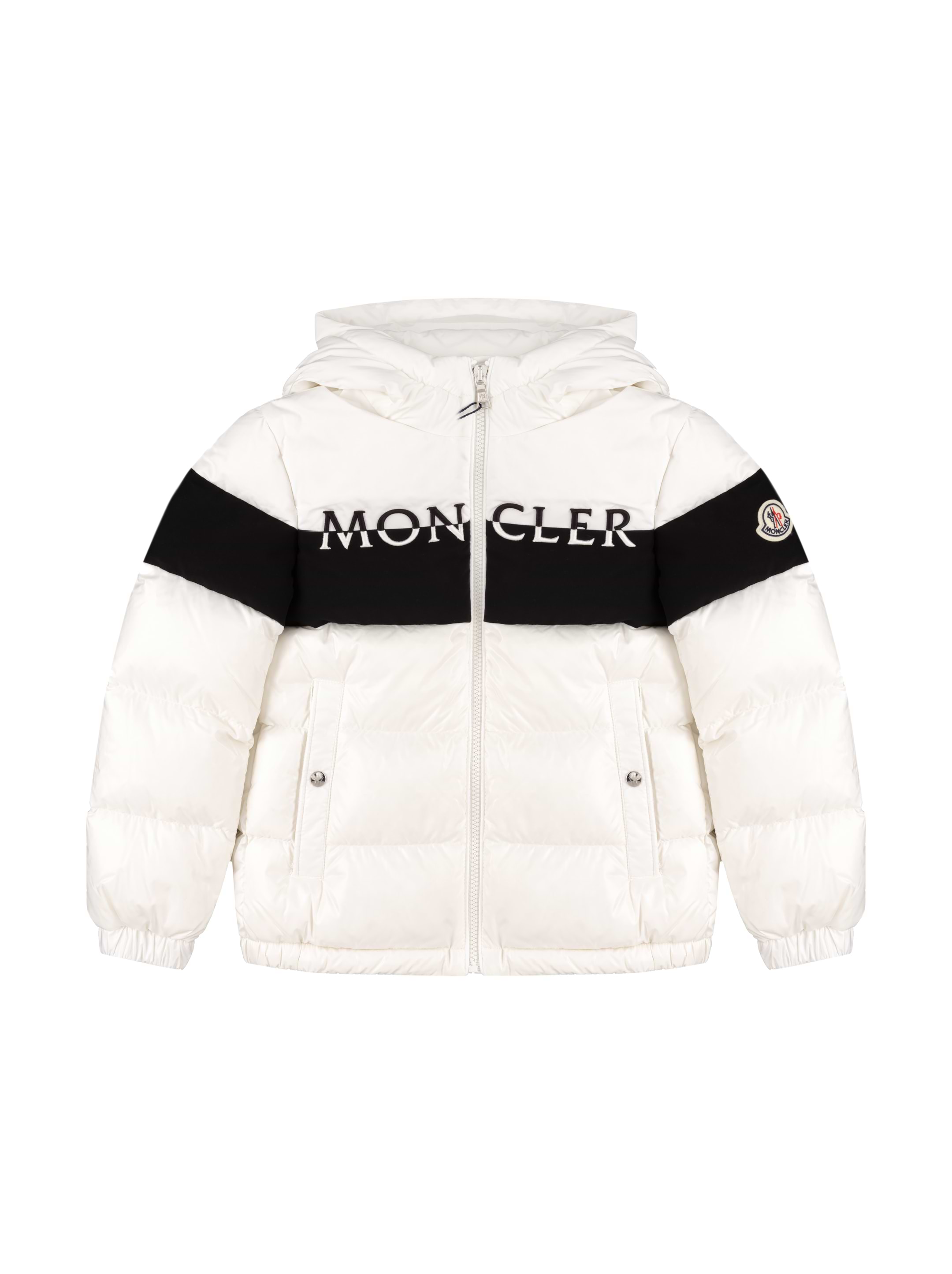 Moncler kids' Logo-print quilted down jacket - buy for 426600 KZT