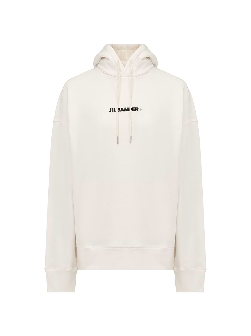 【送料関税込】Jil Sander+ Logo Hoodie Jil Sander+ Grey Logo Hoodie – Zoo Fashions