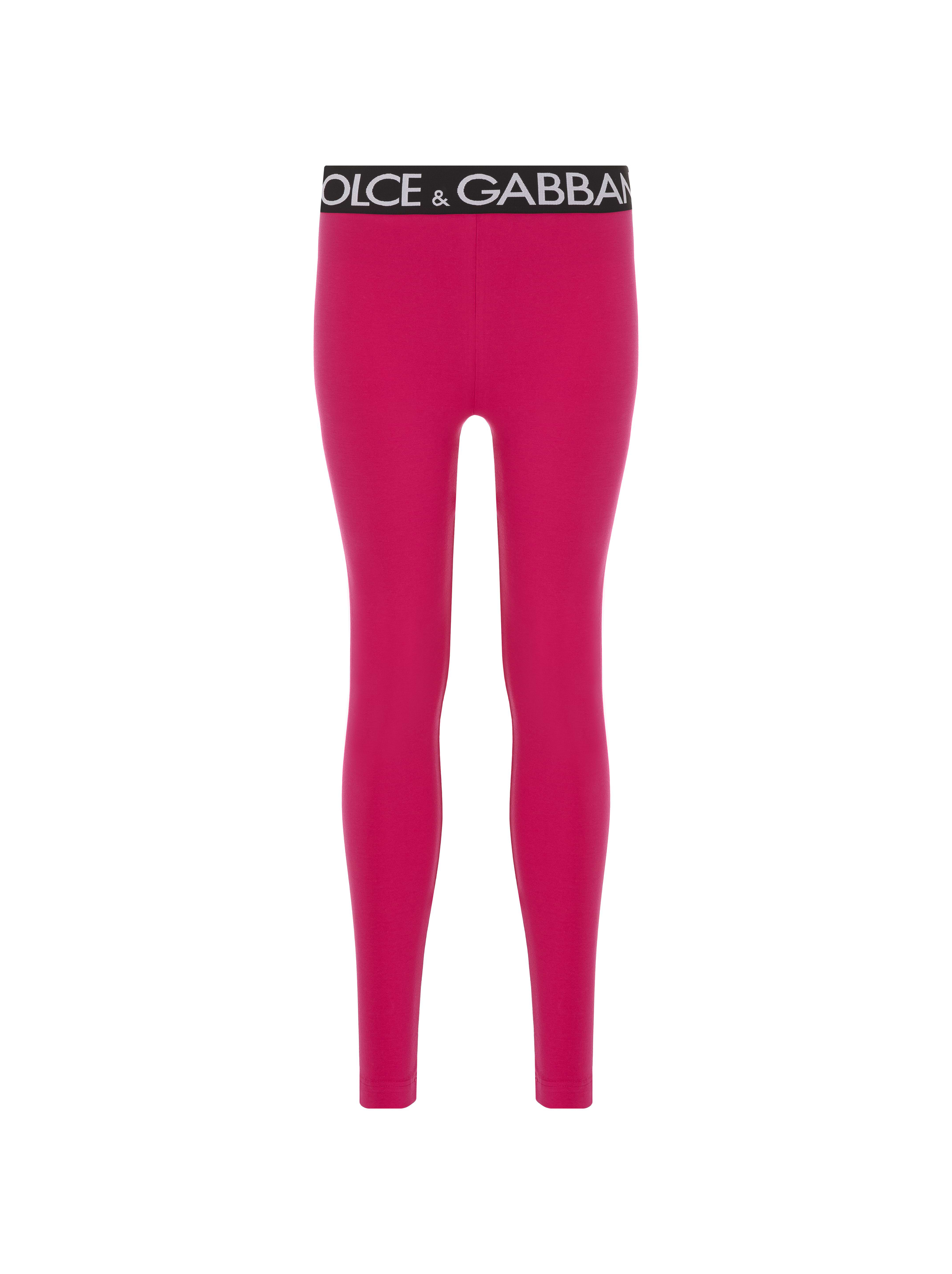Dolce&Gabbana women's Leggings with patch - buy for 295000