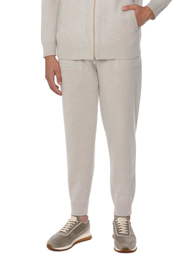 ボトムスその他 BRUNELLO CUCINELLI 'Shiny Trims' joggers (MP828SM689 C9122) Brunello cucinelli 'shiny trims' joggers available on julian