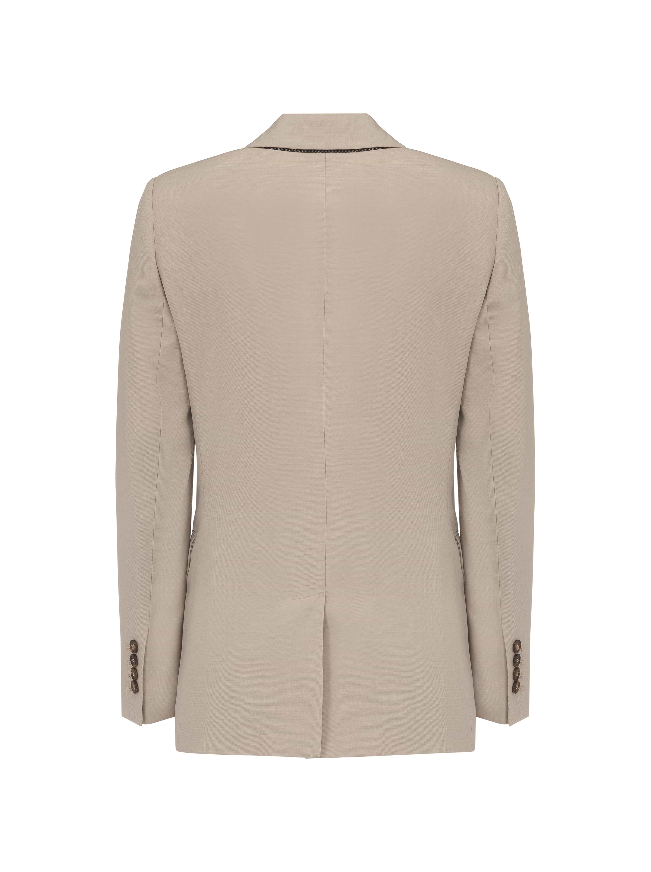 Woolen single-breasted blazer Brunello Cucinelli for women