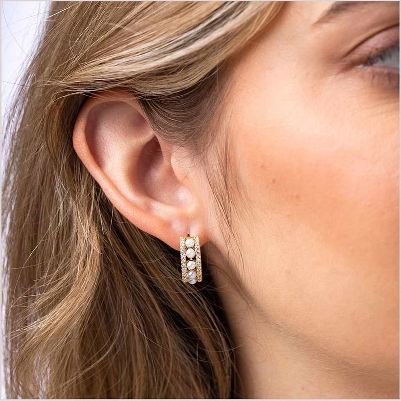Yoko London Eclipse Earrings Gold 750 - buy for 1855000 KZT