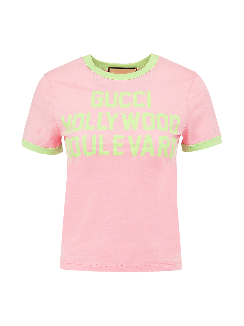 Gucci women's Printed cropped t-shirt - buy for 281600 KZT