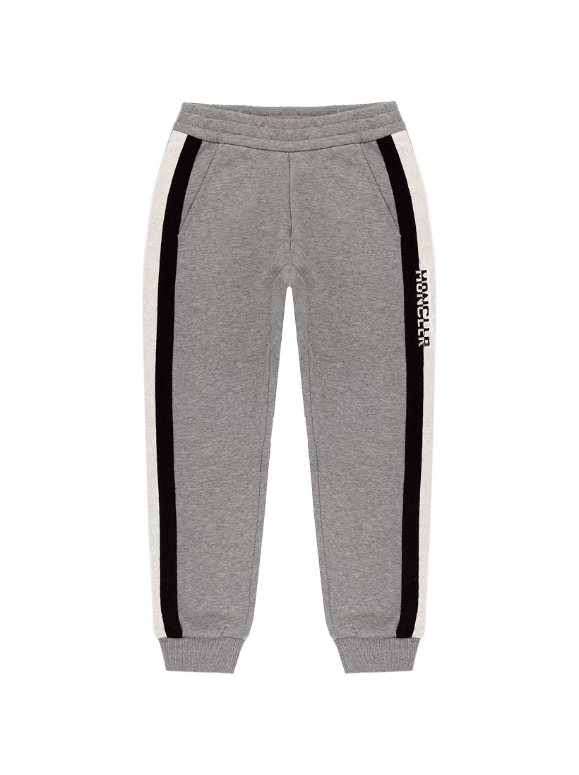 Moncler kids' Joggers with side stripes - buy for 148900 KZT
