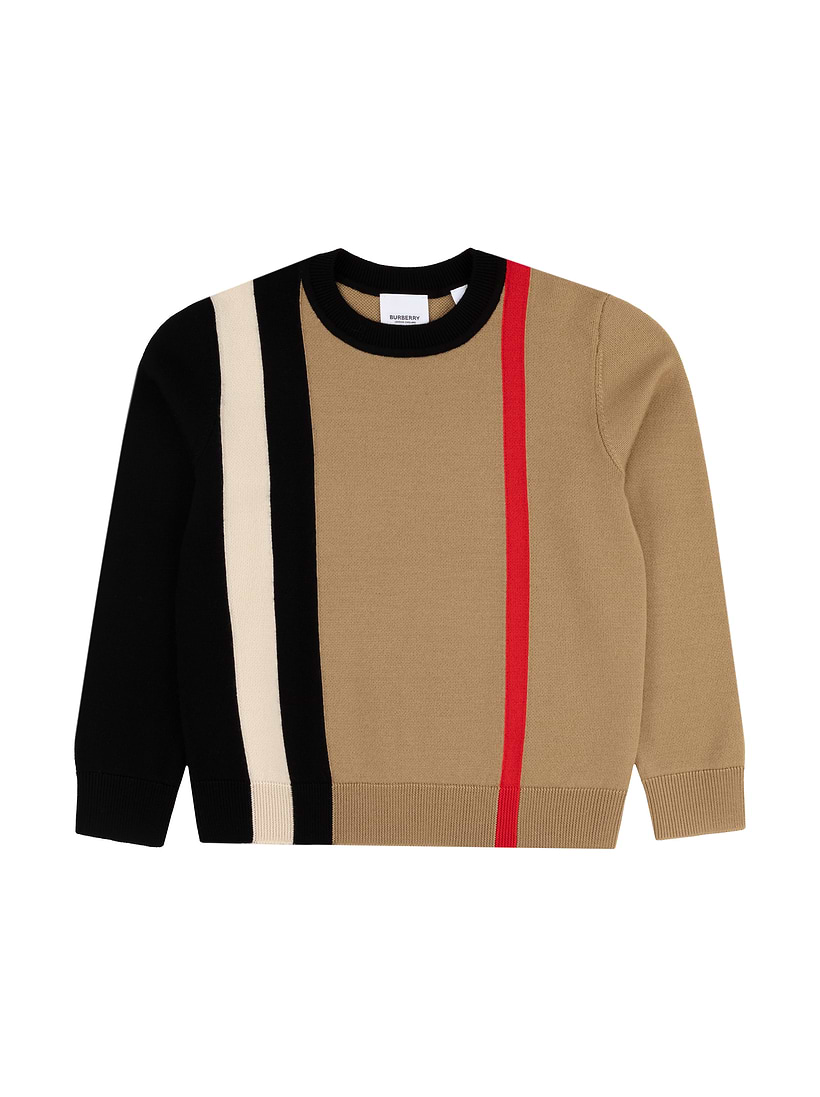 Icon Stripe jumper Burberry for kids - buy in the official