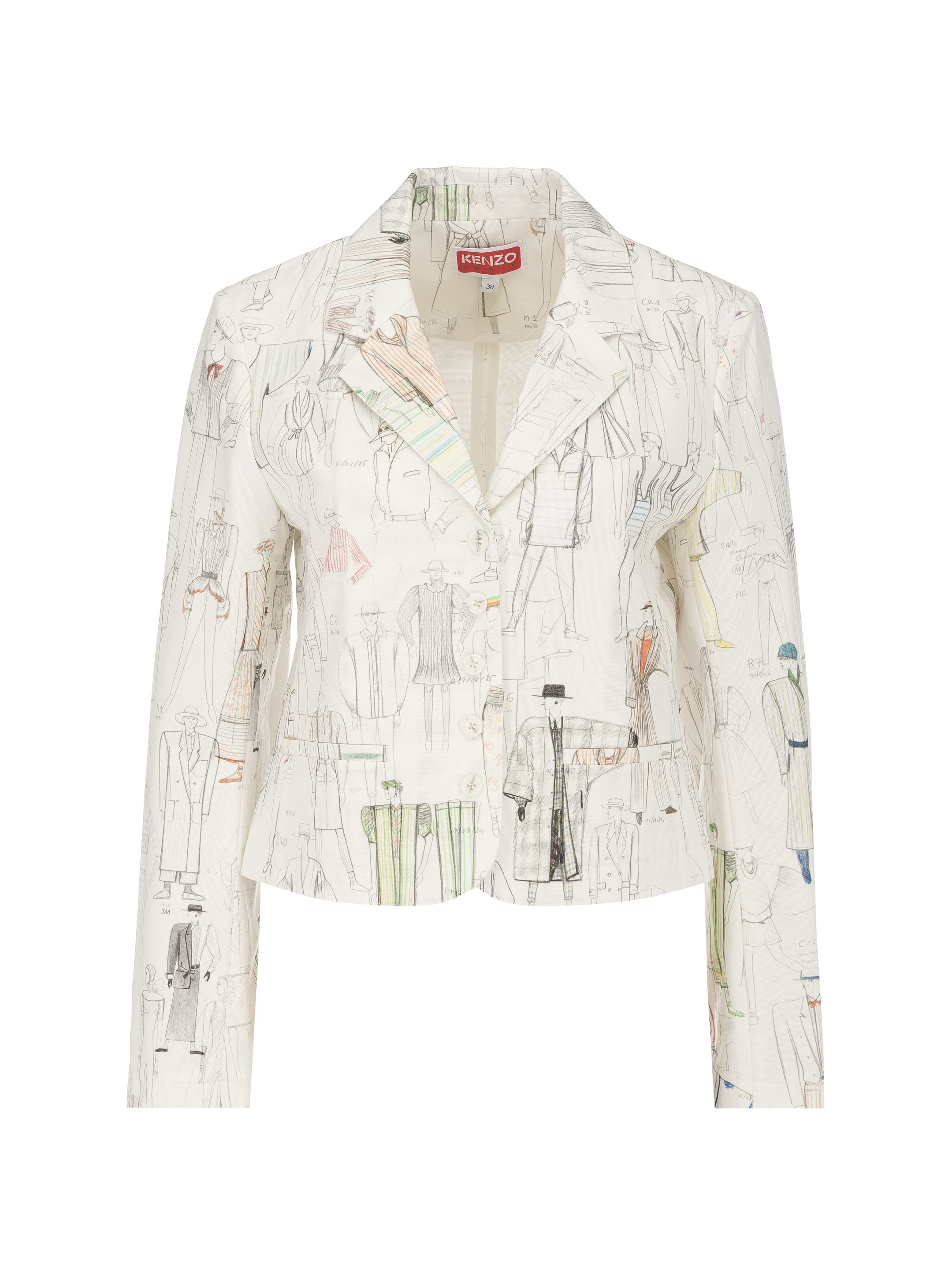 新品タグ付き★メゾンドドルチェ　light jacket/white 新品タグ付き☆メゾンドドルチェ light jacket/white （light