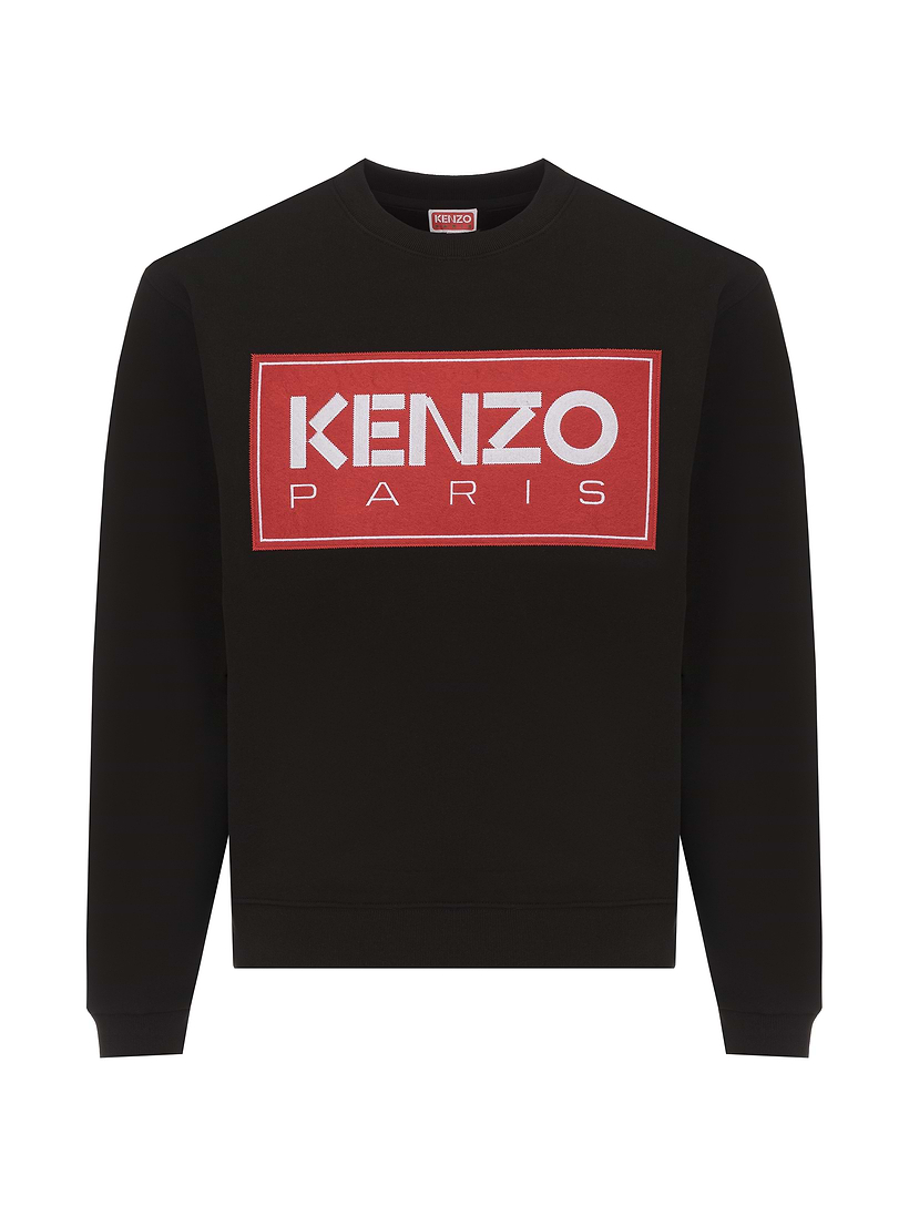 【送料&関税込】Kenzo Cotton Logo Sweatshirt Cotton logo sweatshirt Kenzo for men - buy in the official