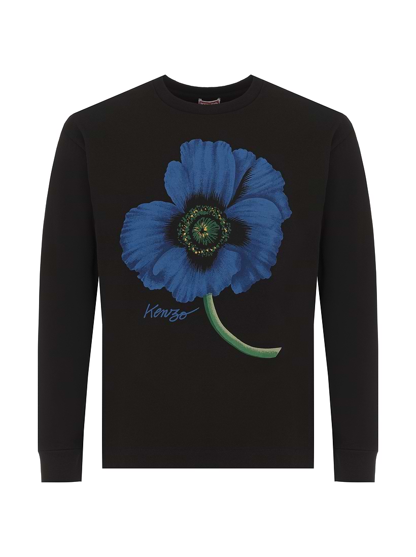 KENZO ケンゾー boke flower printed sweatshirt Kenzo Boke Flower-print Sweatshirt | Neutrals | FARFETCH