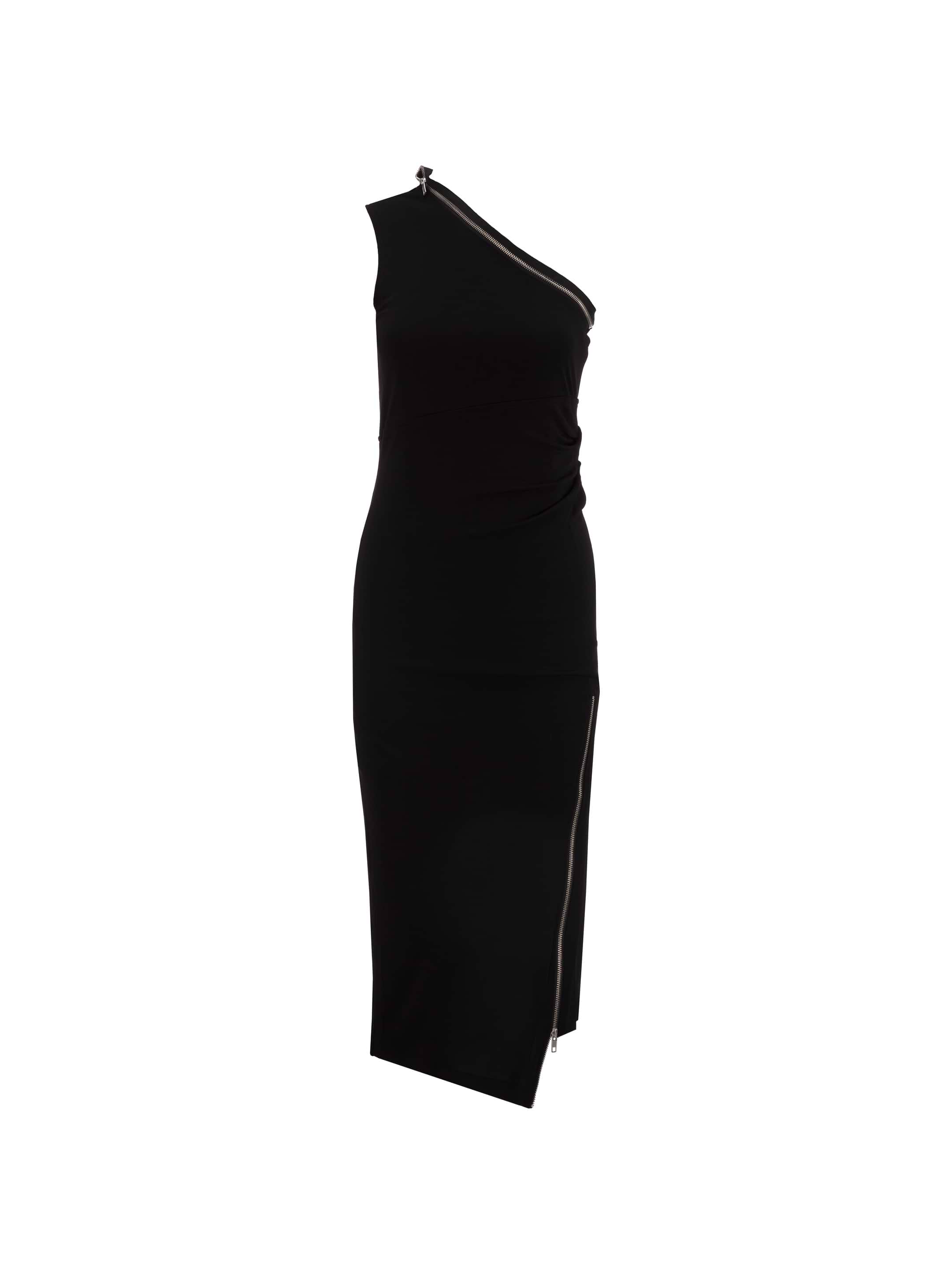 Zip-up asymmetric dress Helmut Lang for women - buy in the