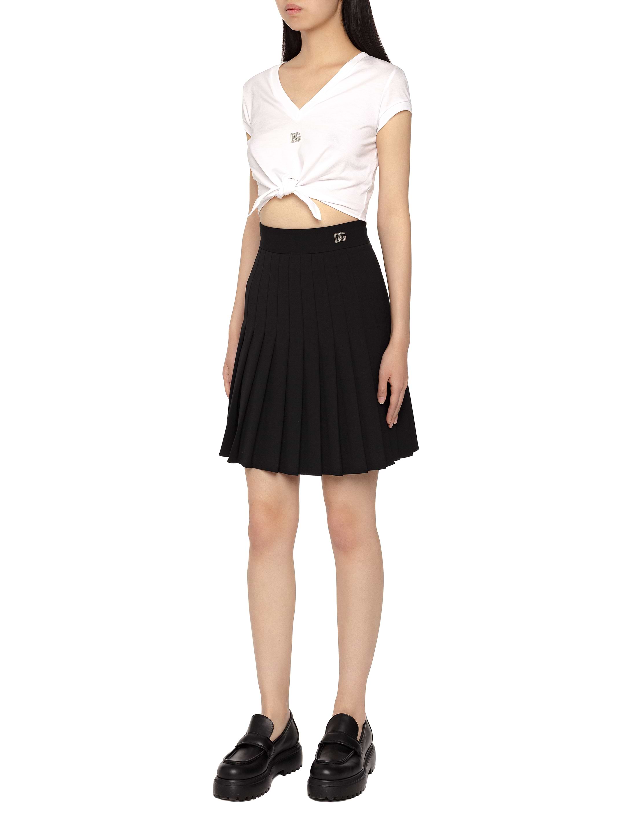 DOLCE&GABBANA ミニスカート 黒 2007525E0041 Dolce & Gabbana(ドルチェ&ガッバーナ) スカート(レディース
