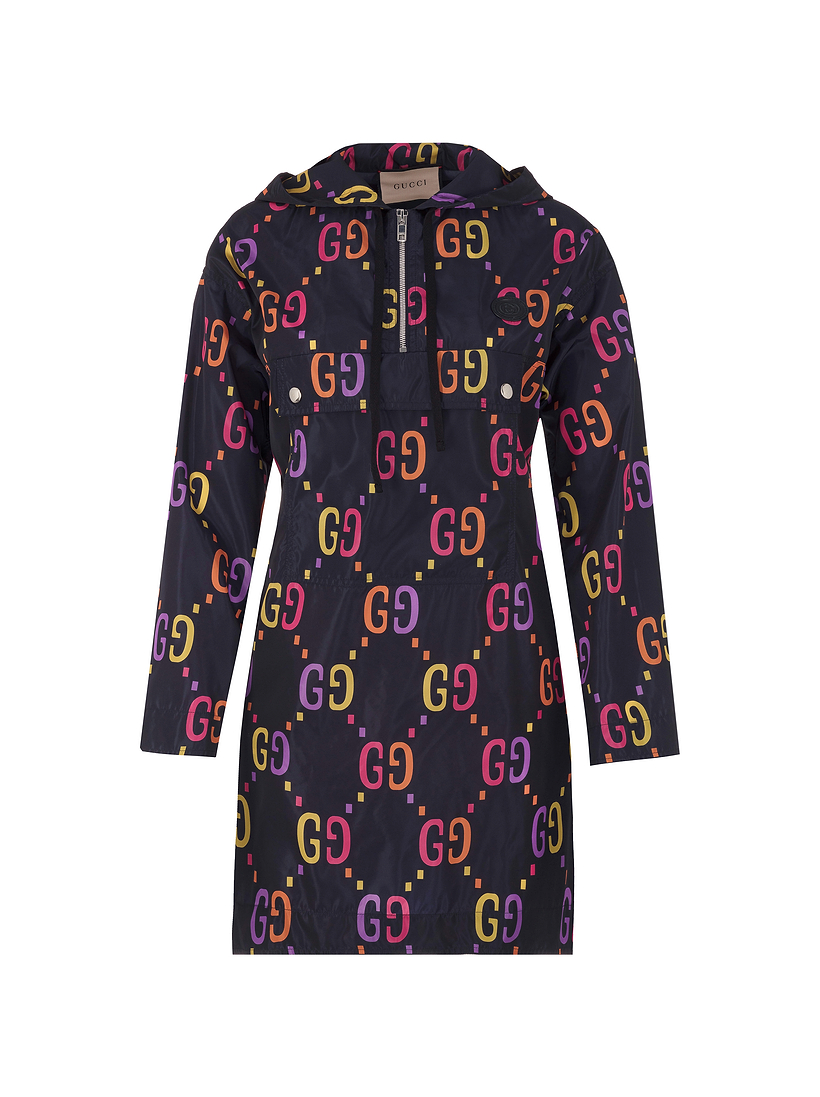 Jumbo GG printed anorak-jacket Gucci for women - buy in the