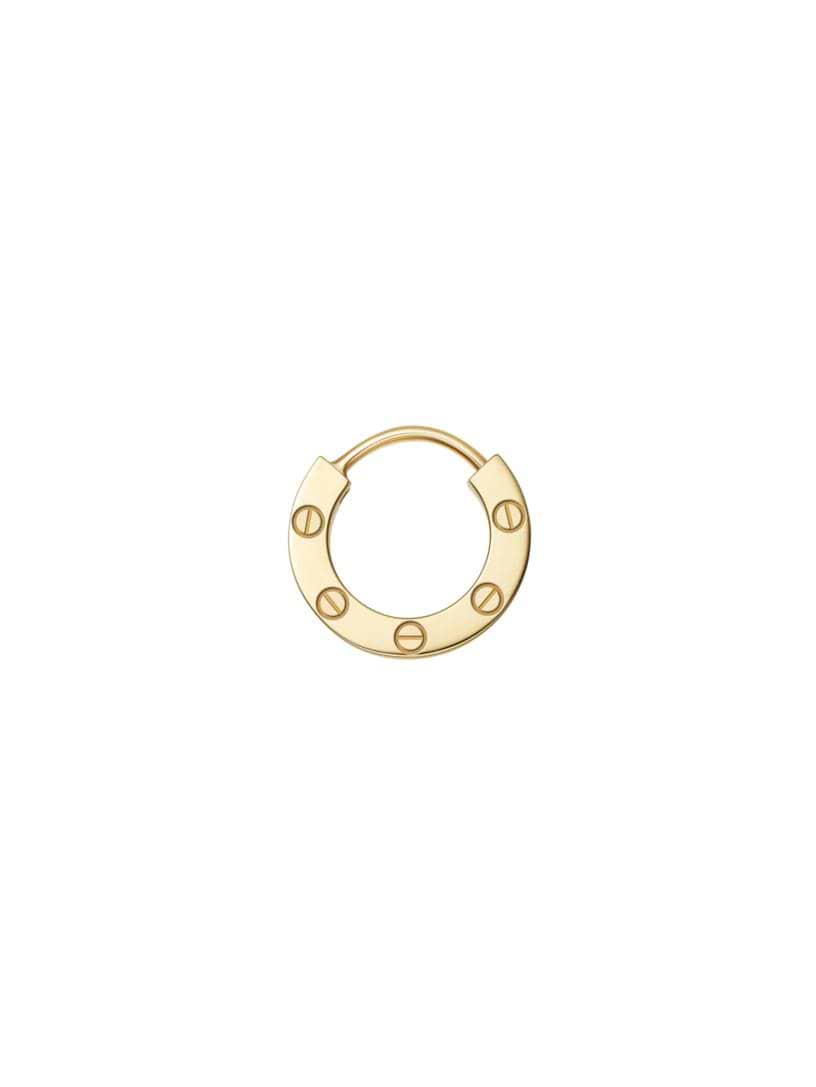 アクセサリー Cartier LOVE SINGLE HOOP EARRING LOVE# earrings, multiwear