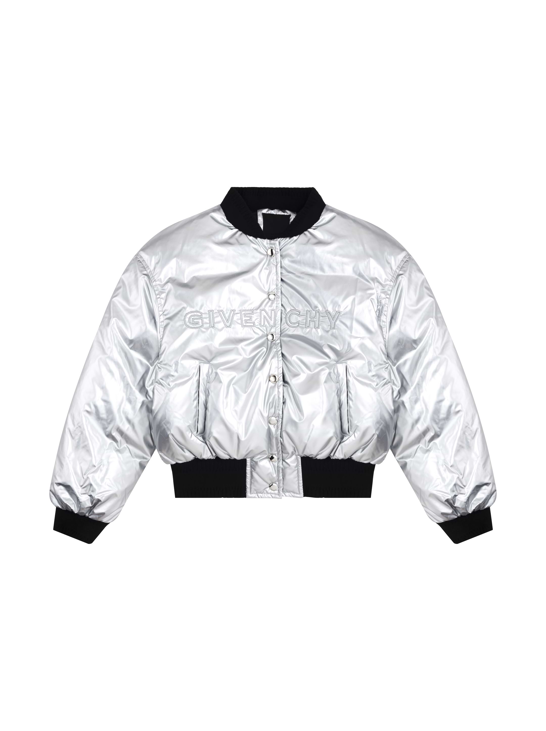 Metallic-effect bomber Givenchy for kids - buy in the