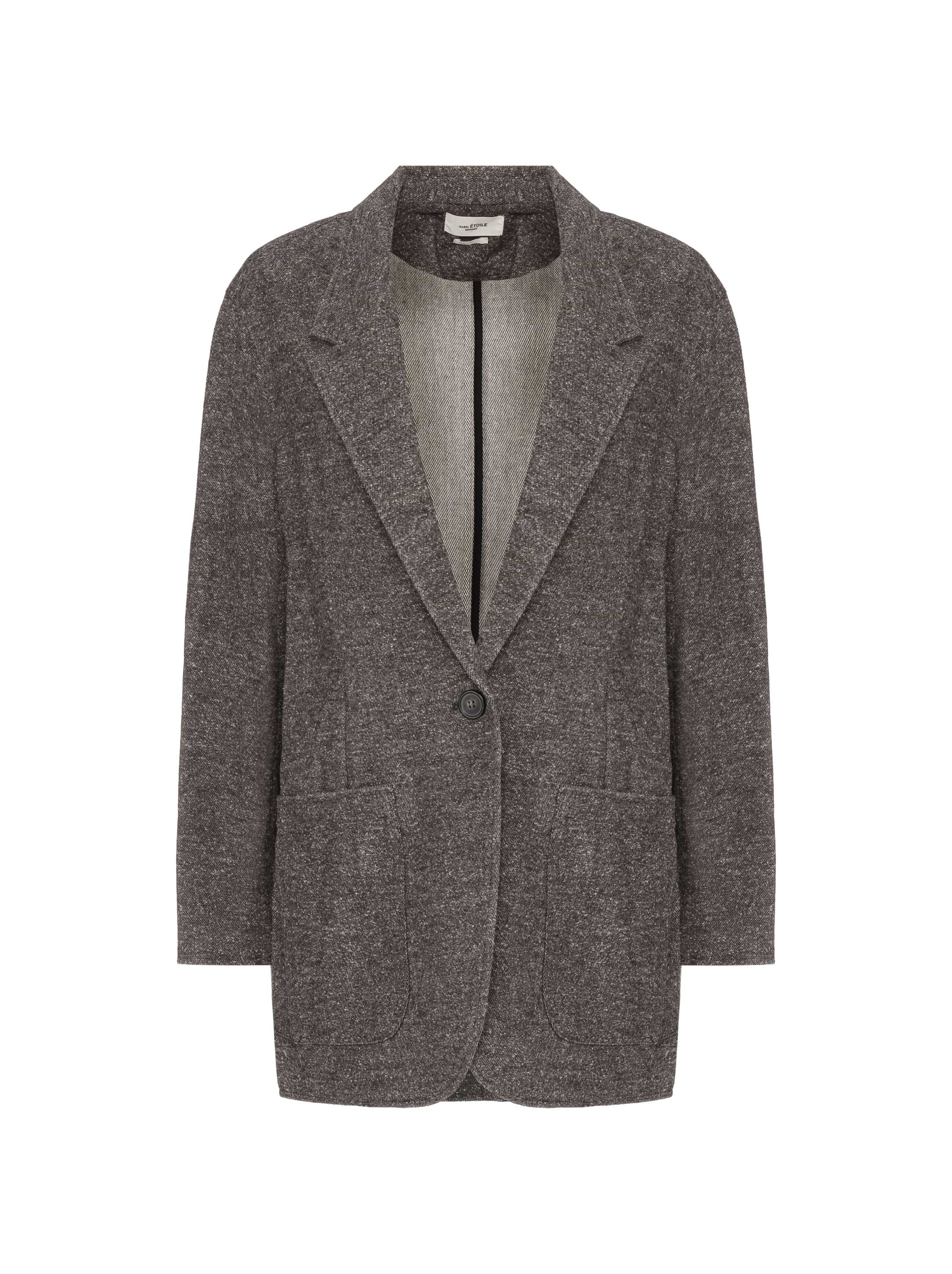 ISABEL MARANT / テーラードジャケット/36/アルパカ/GRY/19p0061 Isabel Marant Étoile women's Ravena single-breasted blazer - buy