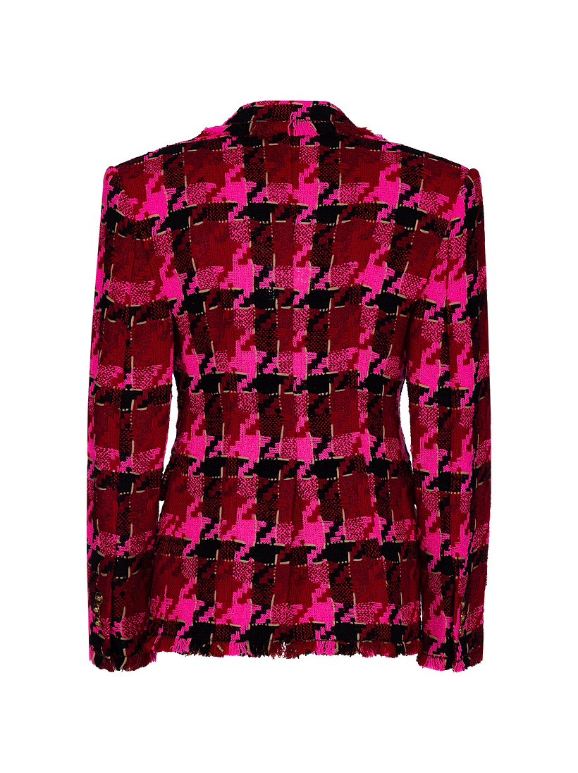 【送料&関税込】Versace Multicolor Tweed Blazer Versace Multicolor Tweed Blazer For Effortless Style – LOZURI®