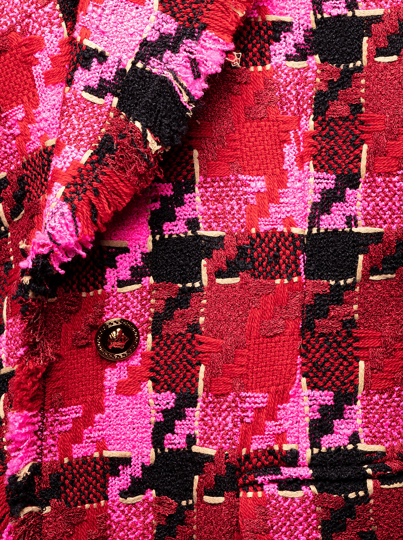 Single-breasted tweed blazer Versace for women - buy in the