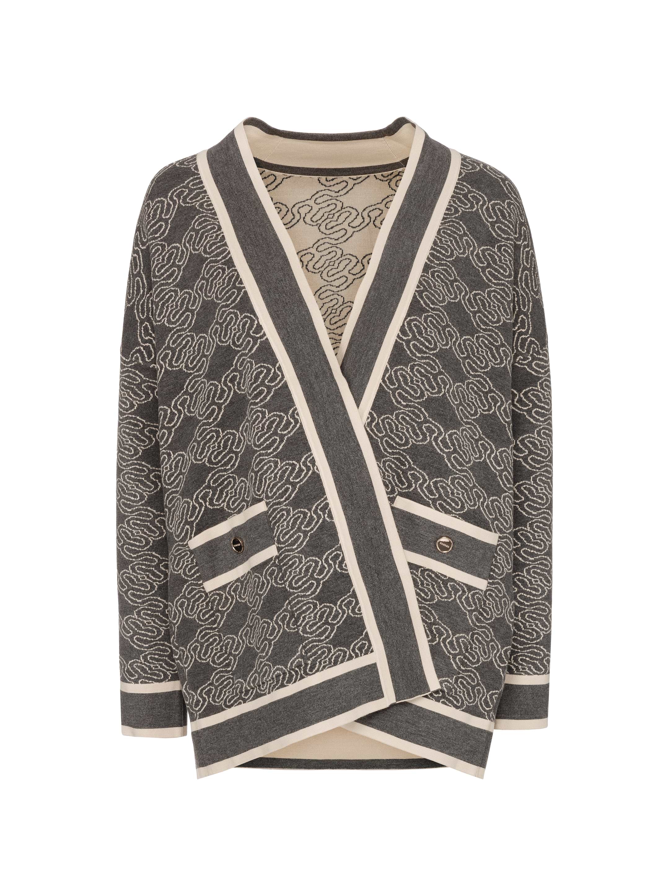 Sandro Reversible Cardigan Cardigan Sandro New Arrivals
