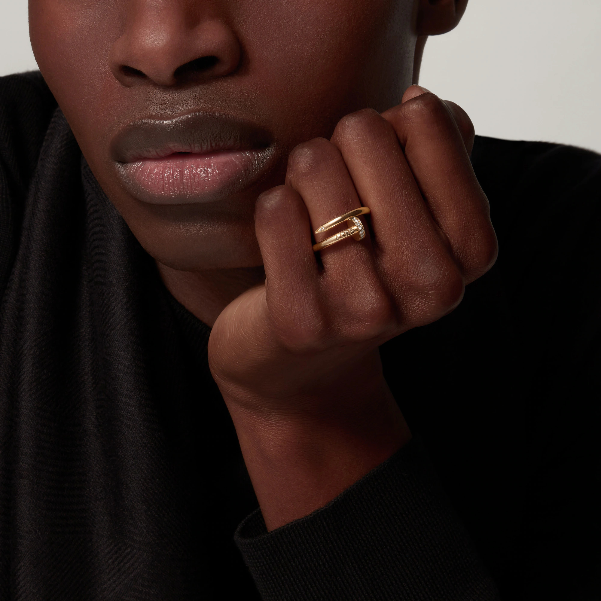 Just Un Clou Men CARTIER Just A Nail Bracelet In White Gold