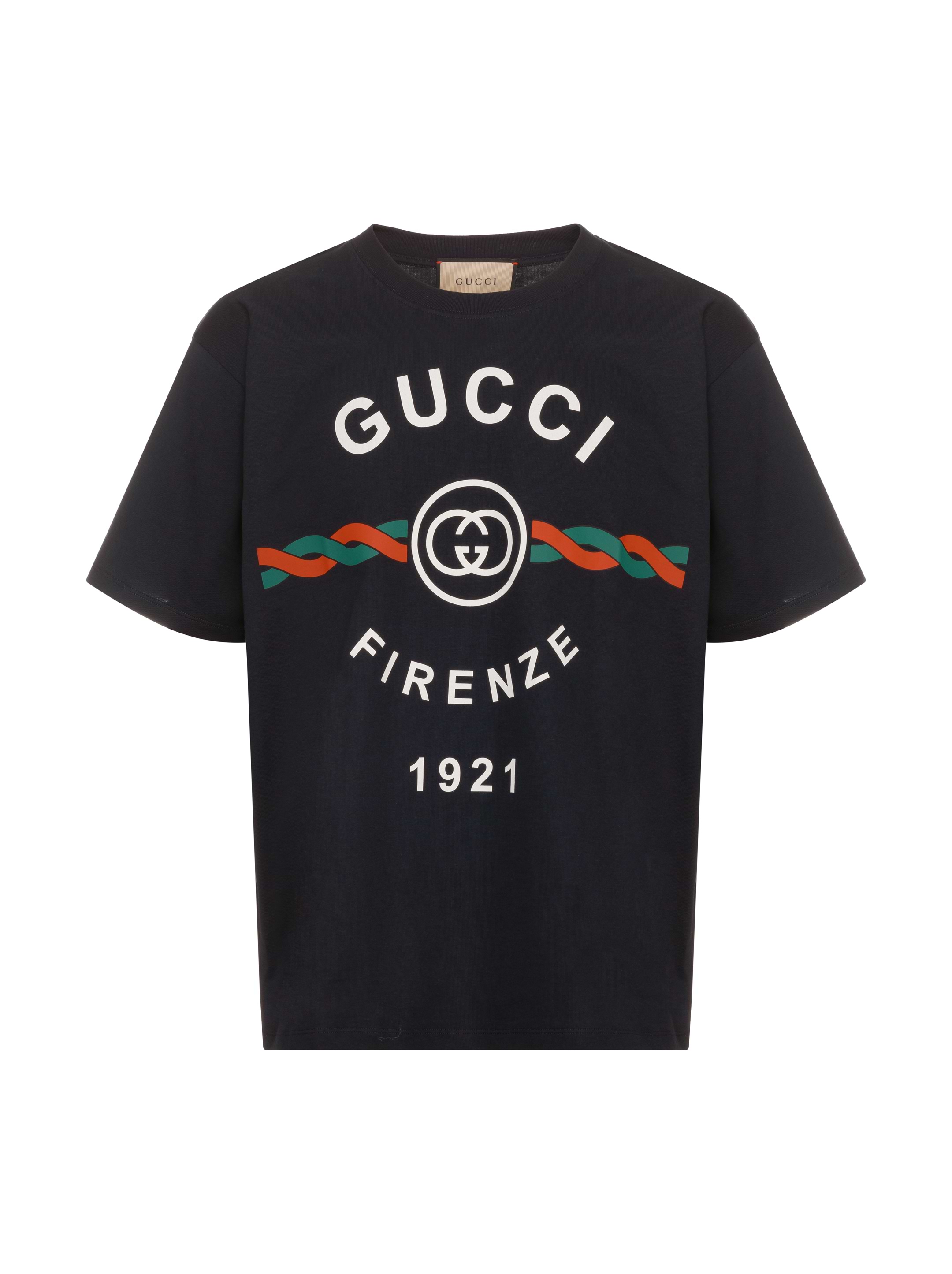 すぐ届く!【GUCCI】フィレンツェ1921 Tシャツ ロゴ 半袖 271128nLSB9.jpg