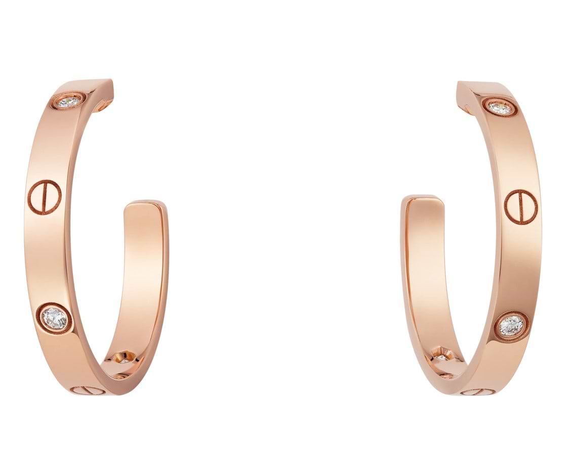 ピアス Cartier LOVE EARRINGS CRB8028800 - LOVE earrings - Yellow gold - Cartier