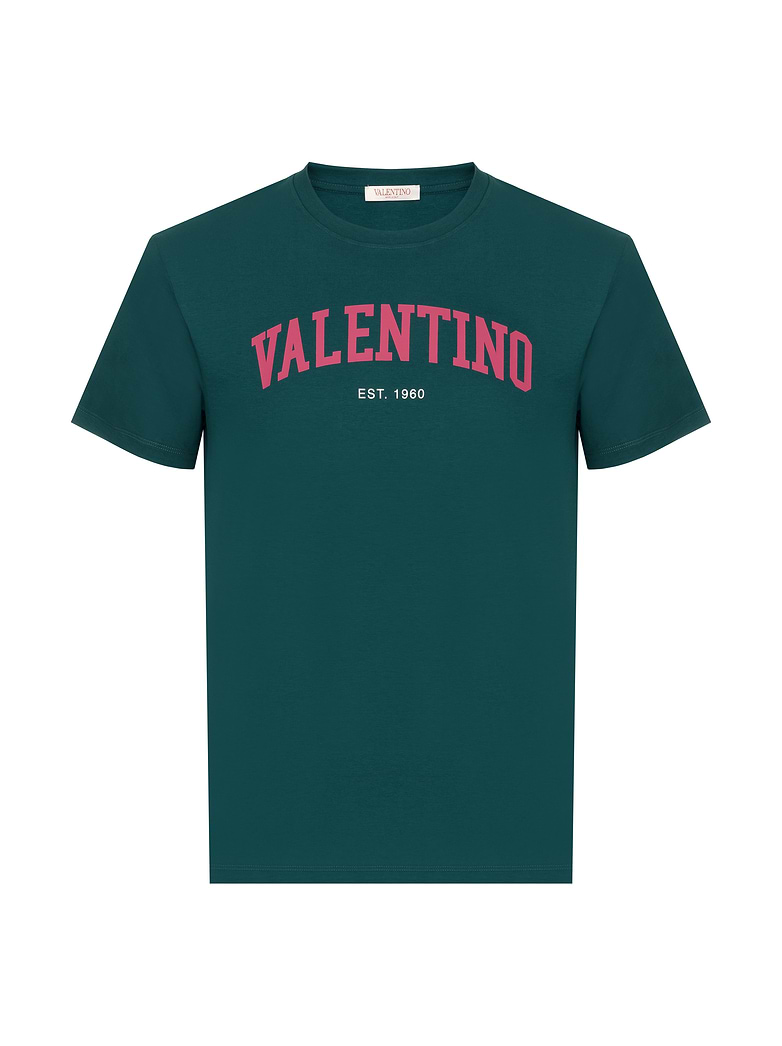 Valentino Garavani men's Logo cotton T-shirt - buy for