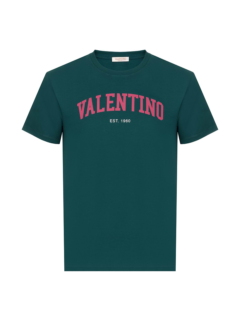 Valentino Garavani men's Logo cotton T-shirt - buy for