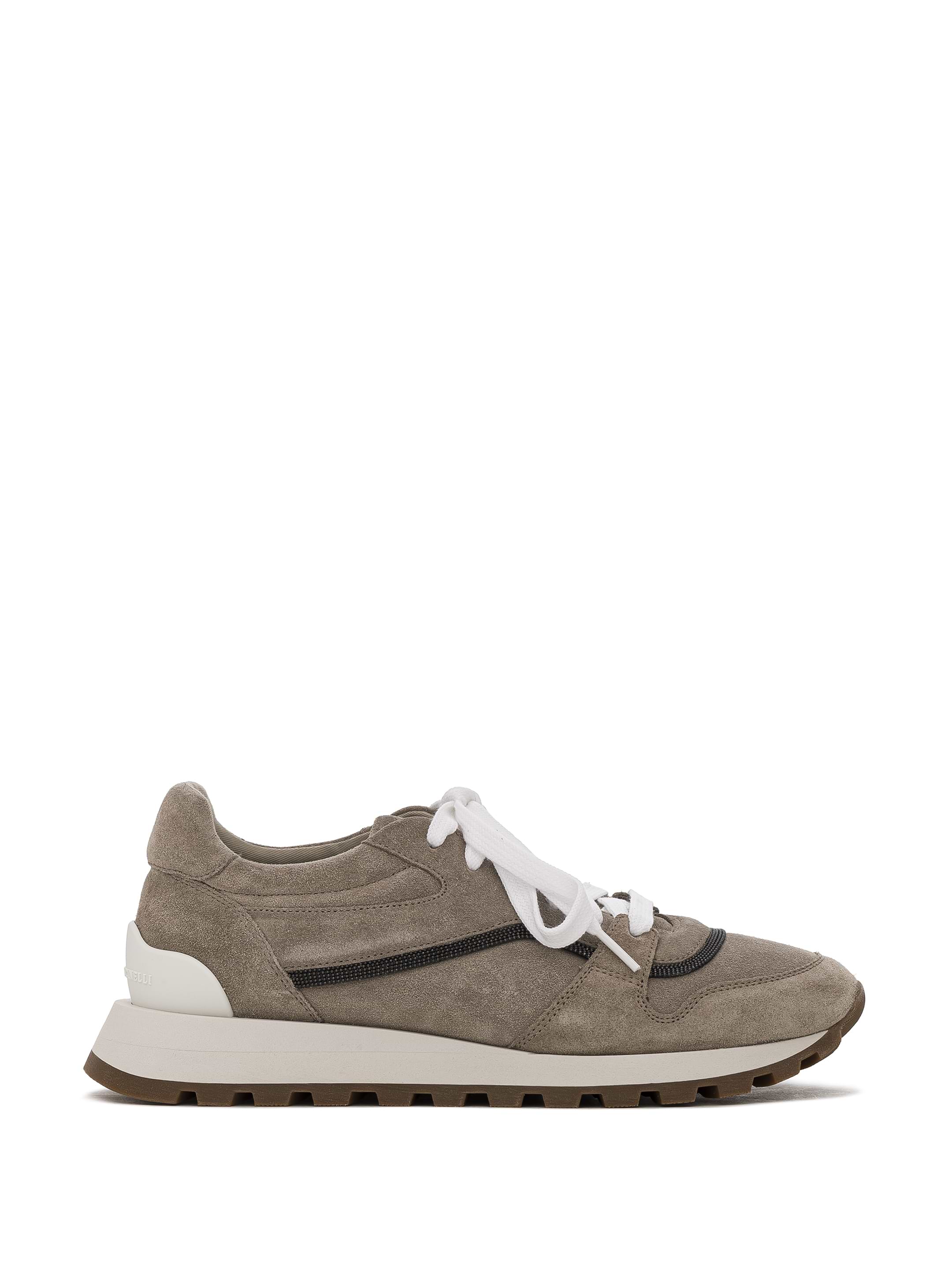 スニーカー BRUNELLO CUCINELLI Women Sneakers MZSFG2645 8767 BROWN Women's designer sneakers | Brunello Cucinelli