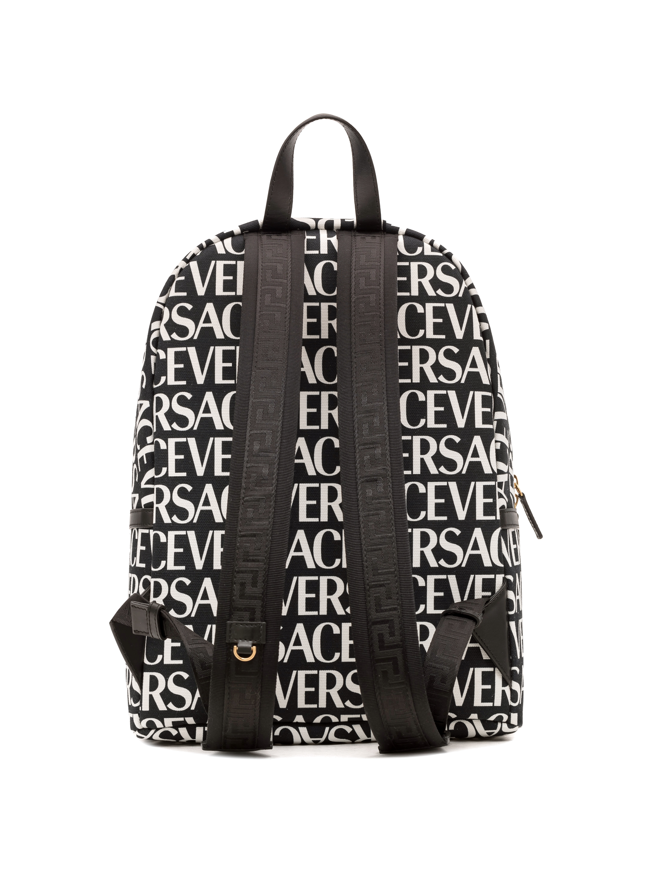 Versace men's Textile backpack with monogram - buy for