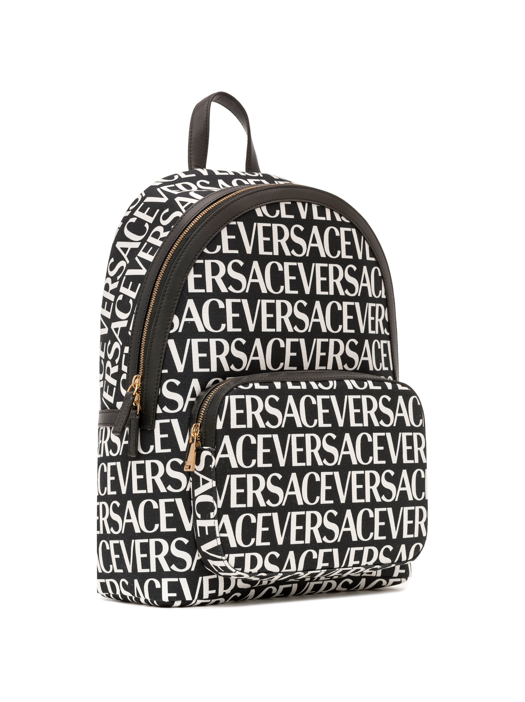 【Versace】 バックパック Versace For Man Faux Leather Duffle Backpack Weekender