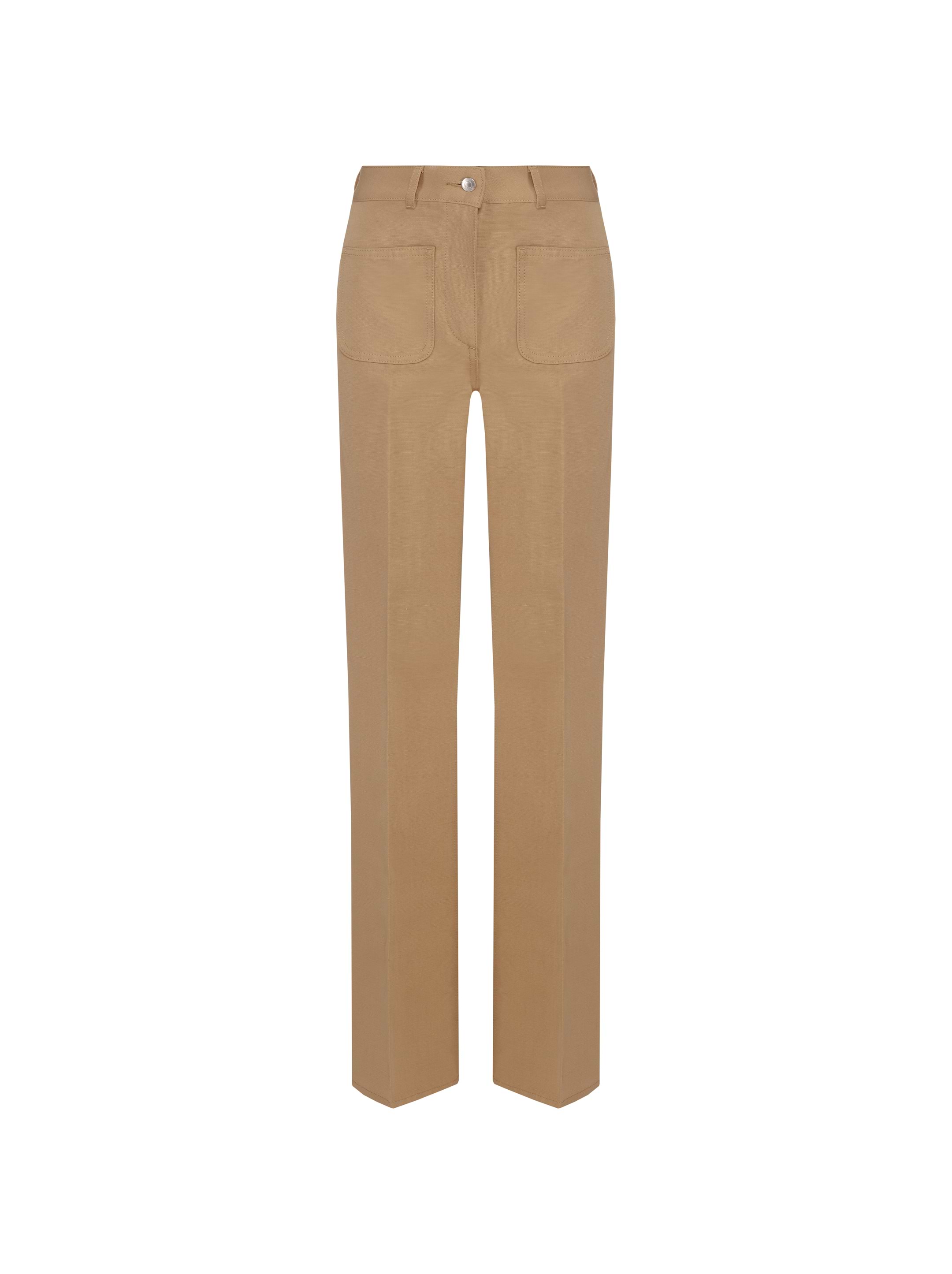 Loro Piana women's Flared pants with logo - buy for 447300
