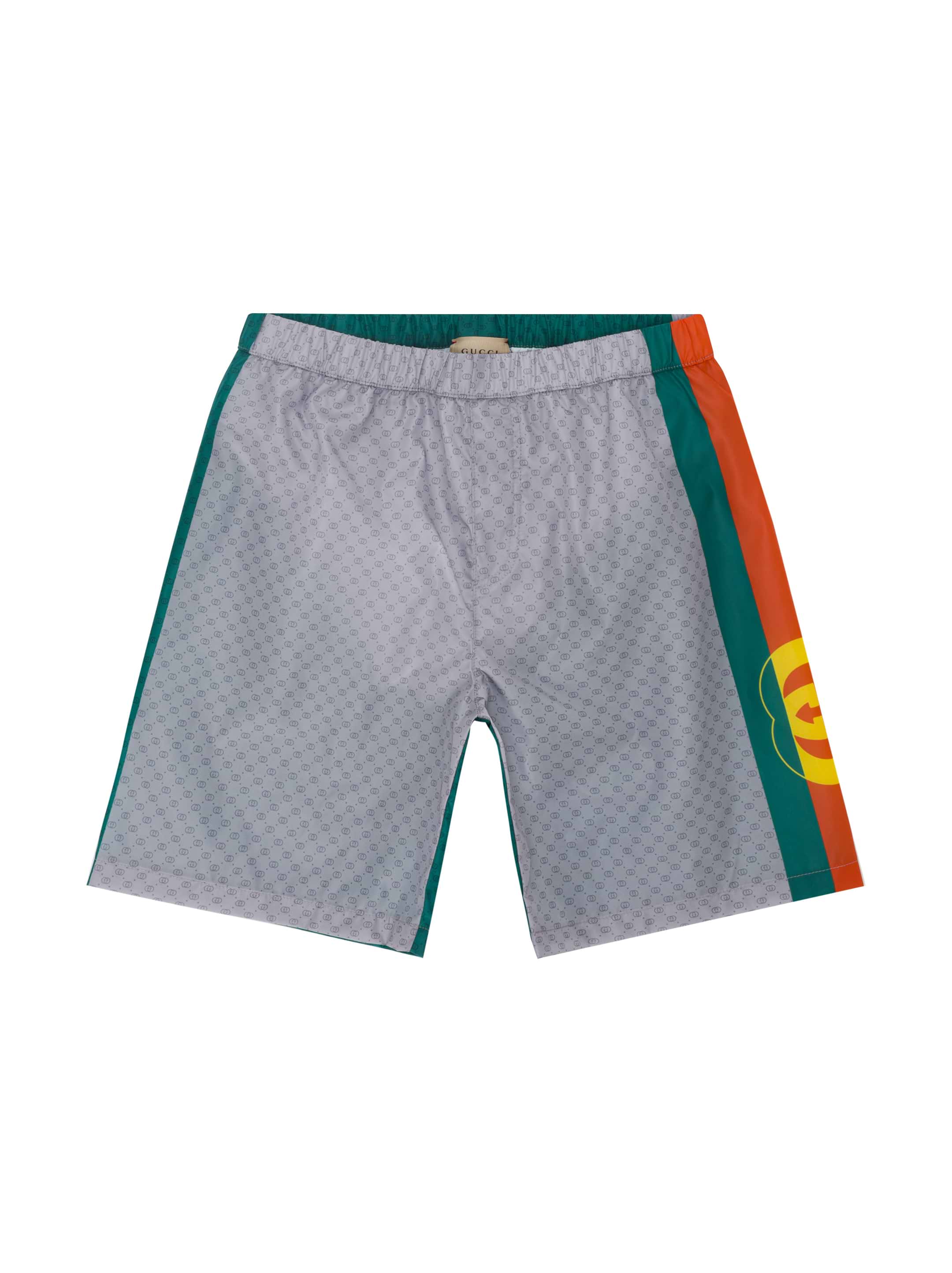 子供用水着・ビーチグッズ GUCCI j bermuda gg dots cotton poly (760259K XWATR4262) Gucci kids' Monogram swim trunk-shorts - buy for 263400 KZT
