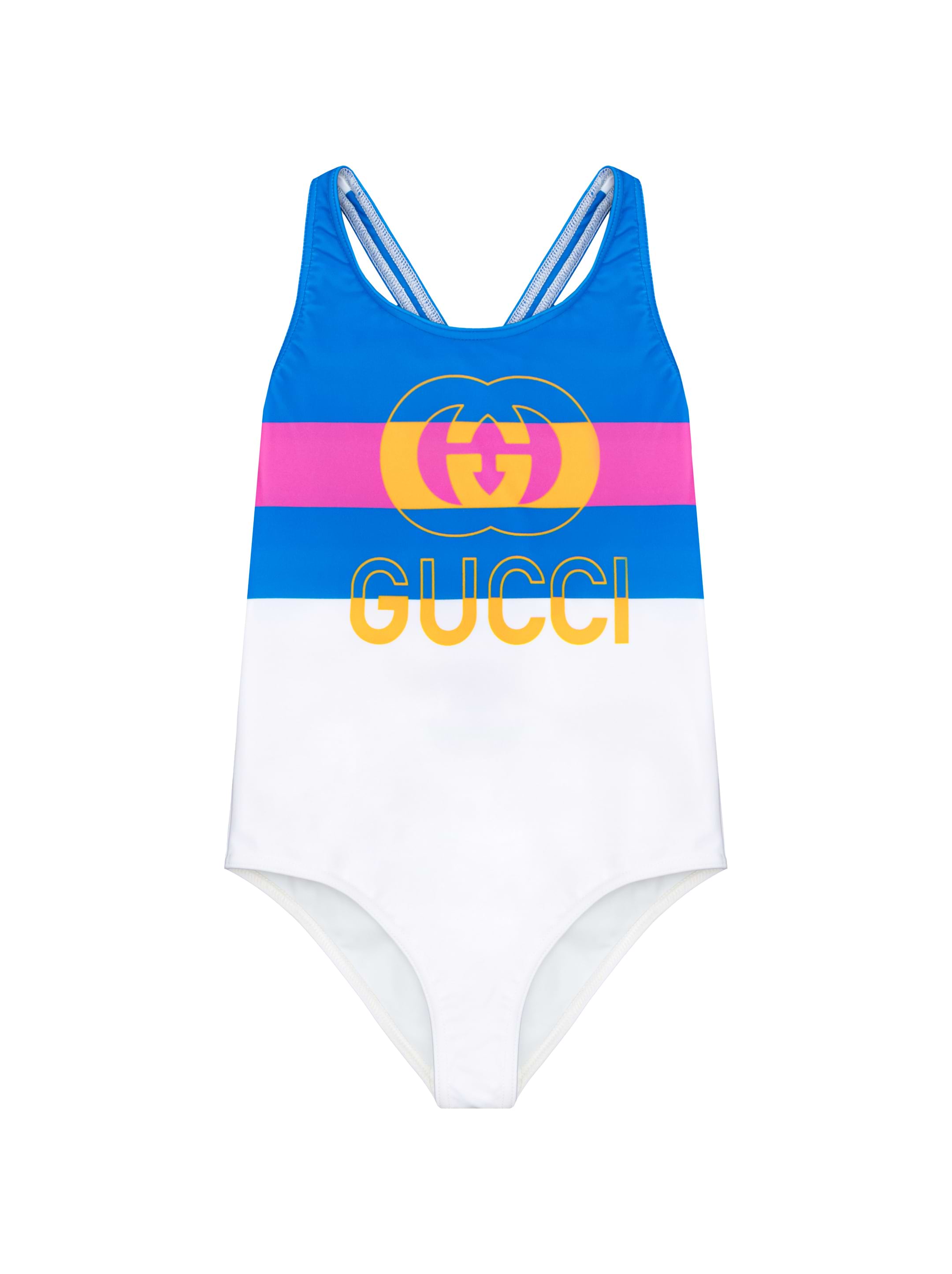 Gucci kids' Logo one-piece swimsuit - buy for 236900 KZT in