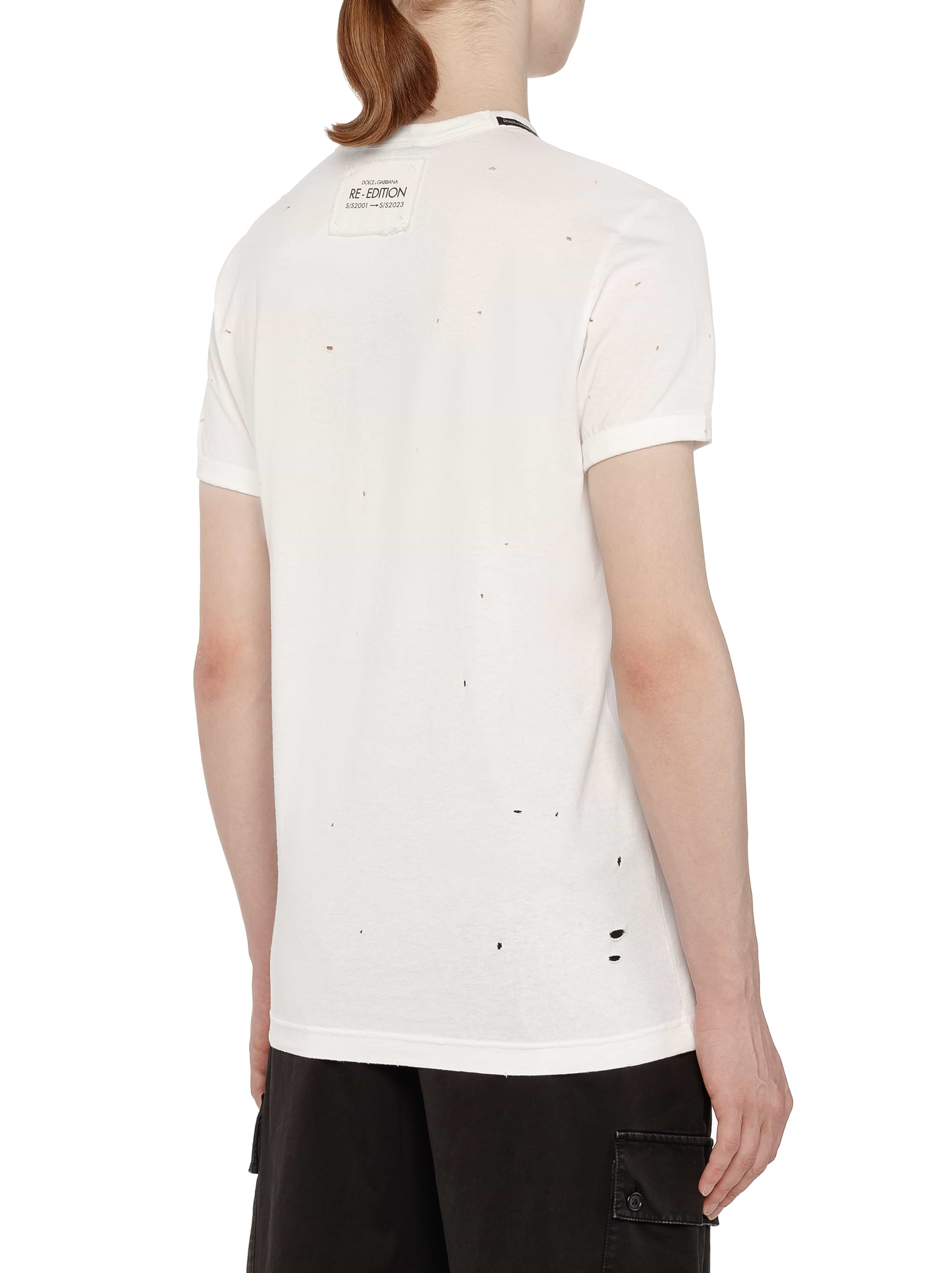 DOLCE&GABBANA マルチカラードリッピングエフェクトTシャツ マルチカラー Dolce & Gabbana(ドルチェ&ガッバーナ) Tシャツ