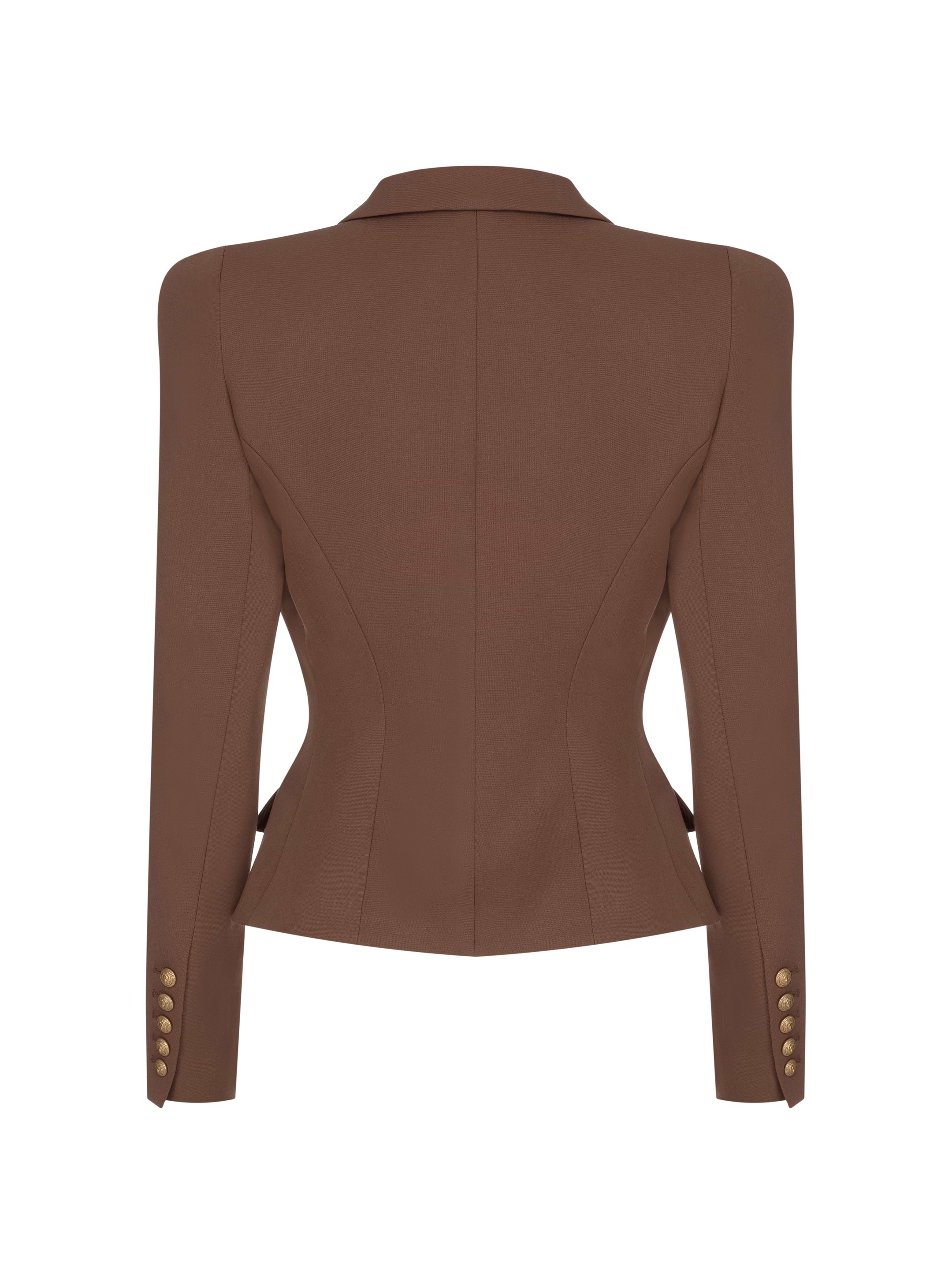 Balmain women's Woolen single-breasted blazer - buy for