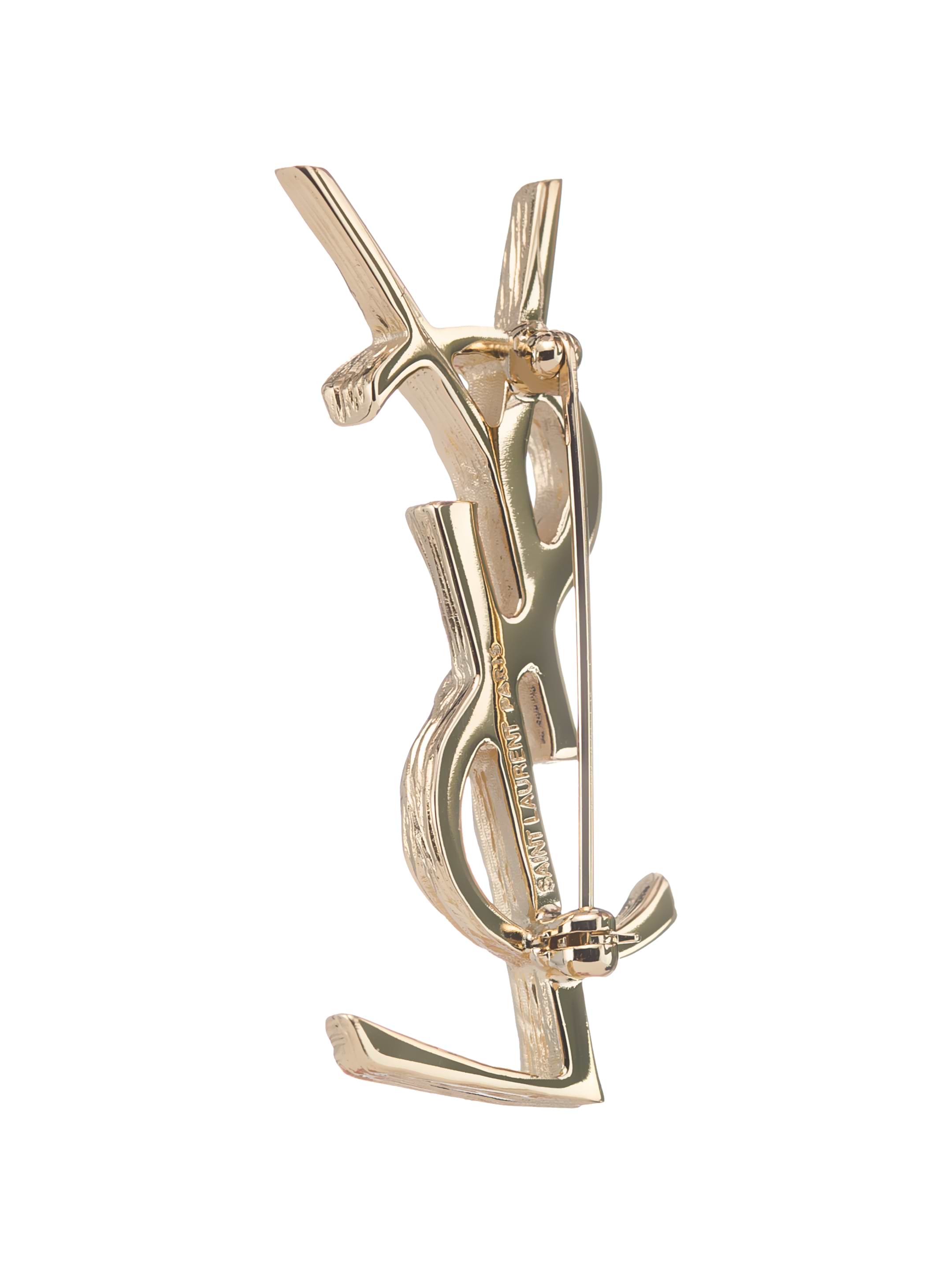 YSL brooch Saint Laurent for women - buy in the official Viled