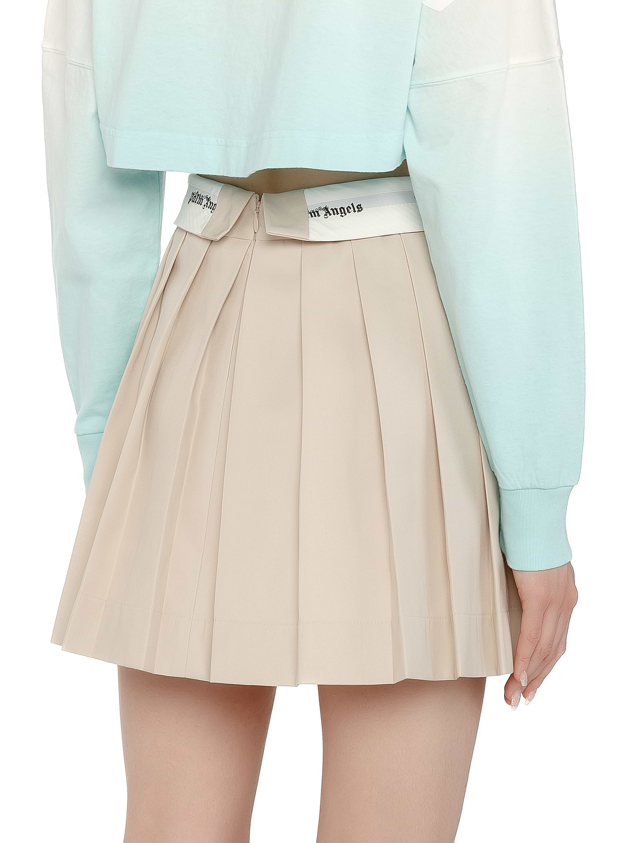 Pleated mini skirt Palm Angels for women - buy in the