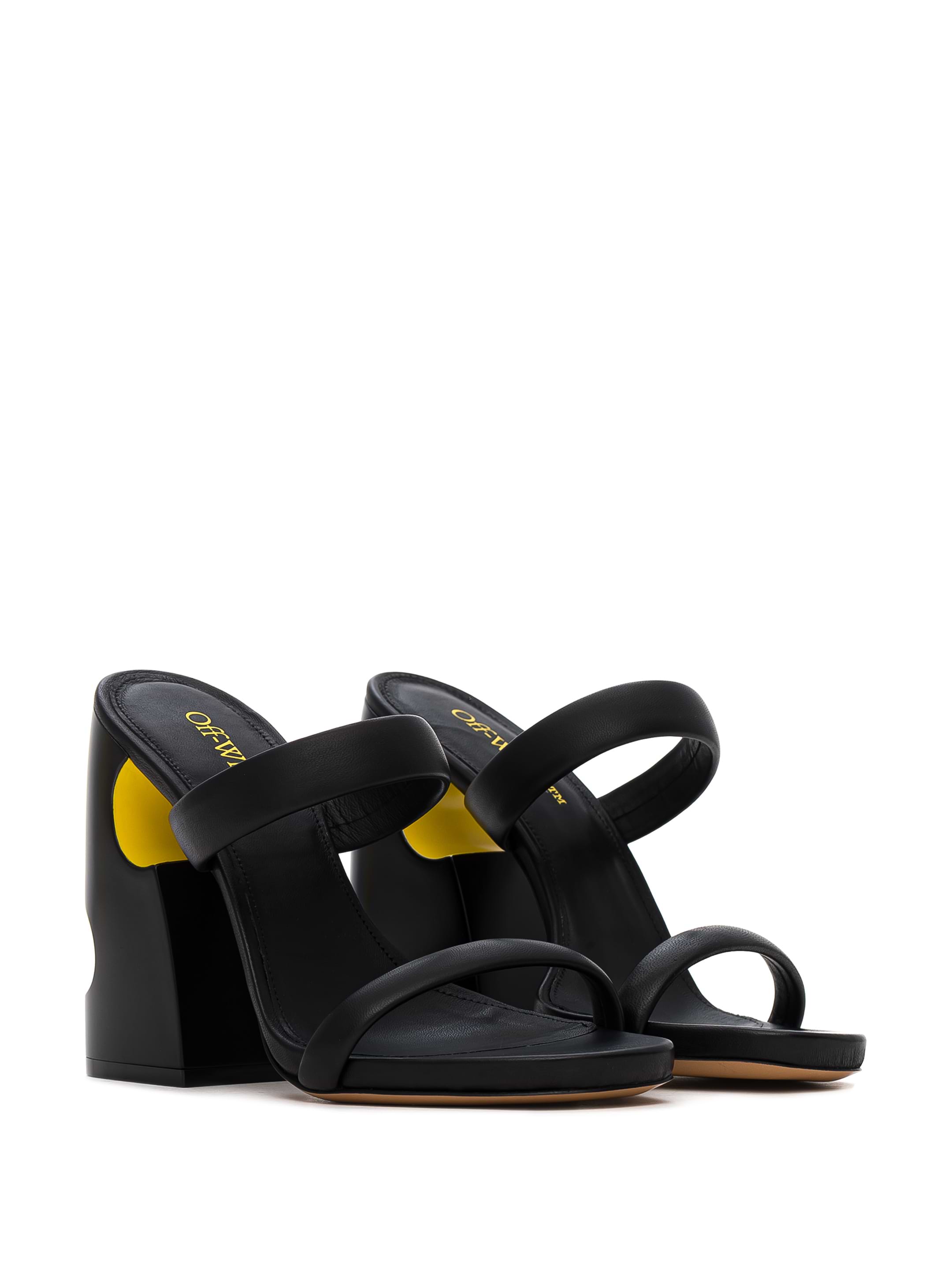 Off-White women's Pop Meteor leather mules - buy for 195800