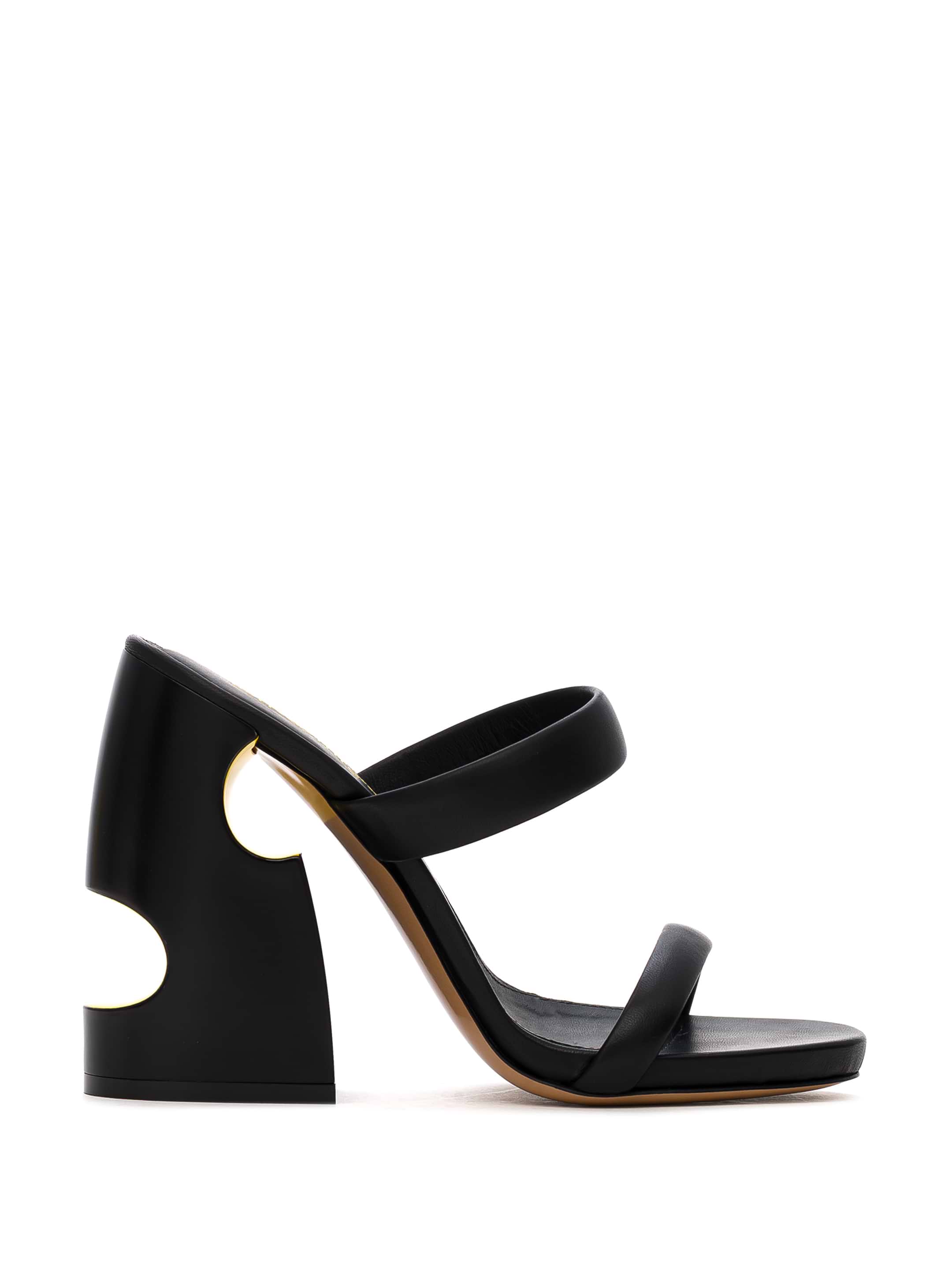 Off-White women's Pop Meteor leather mules - buy for 195800