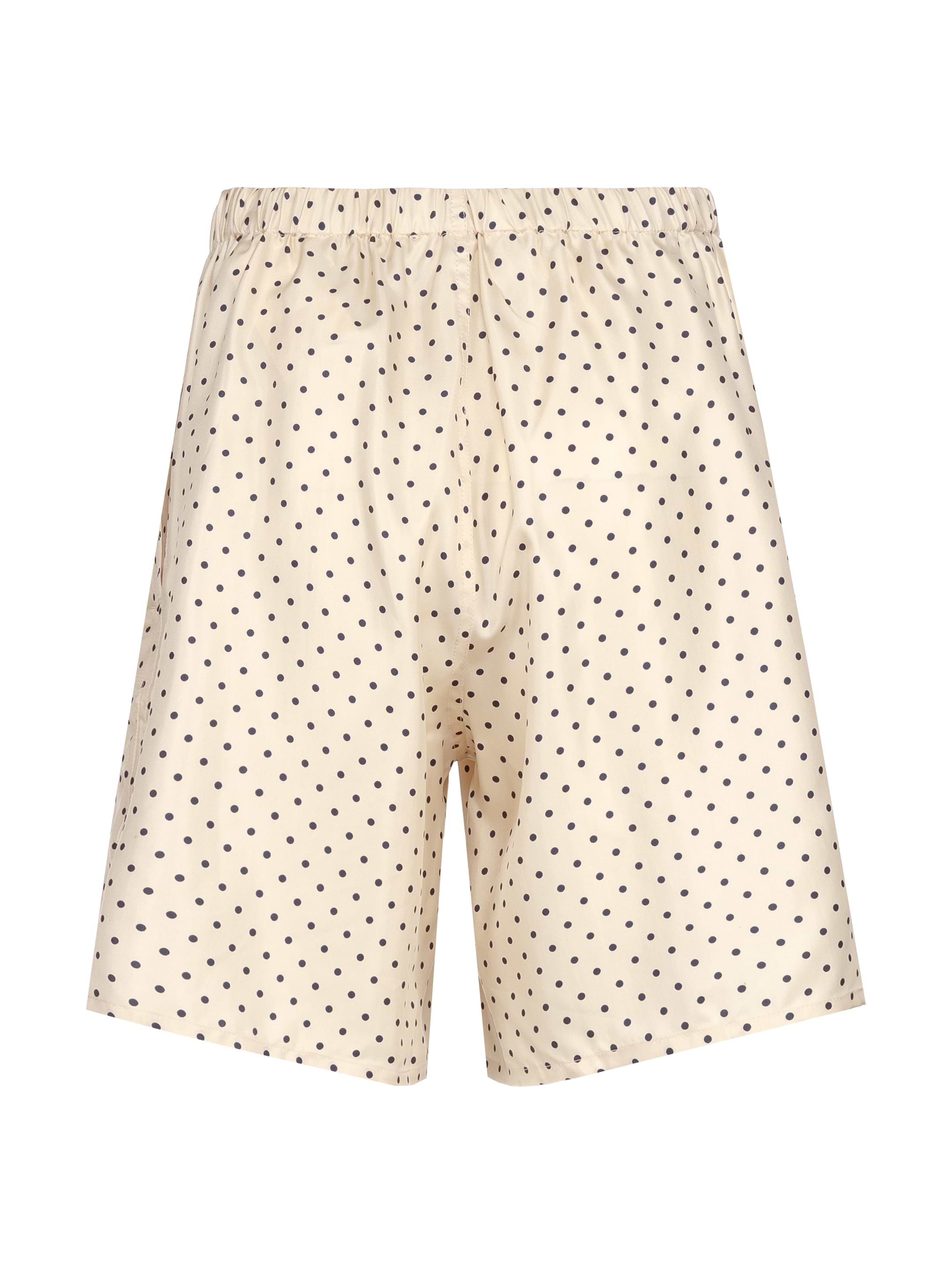 ★EXPIRED GIRL★POLKA DOT FRILL SHORTS WHITE★韓国送料込 Asuna Polkadot Ruffle Skort / White - Hello My Love