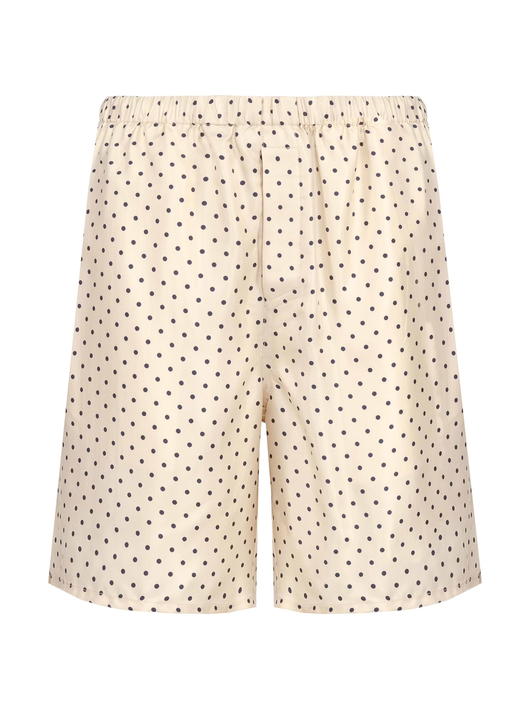 AMI PARIS women's Polka print silk shorts - buy for 116500