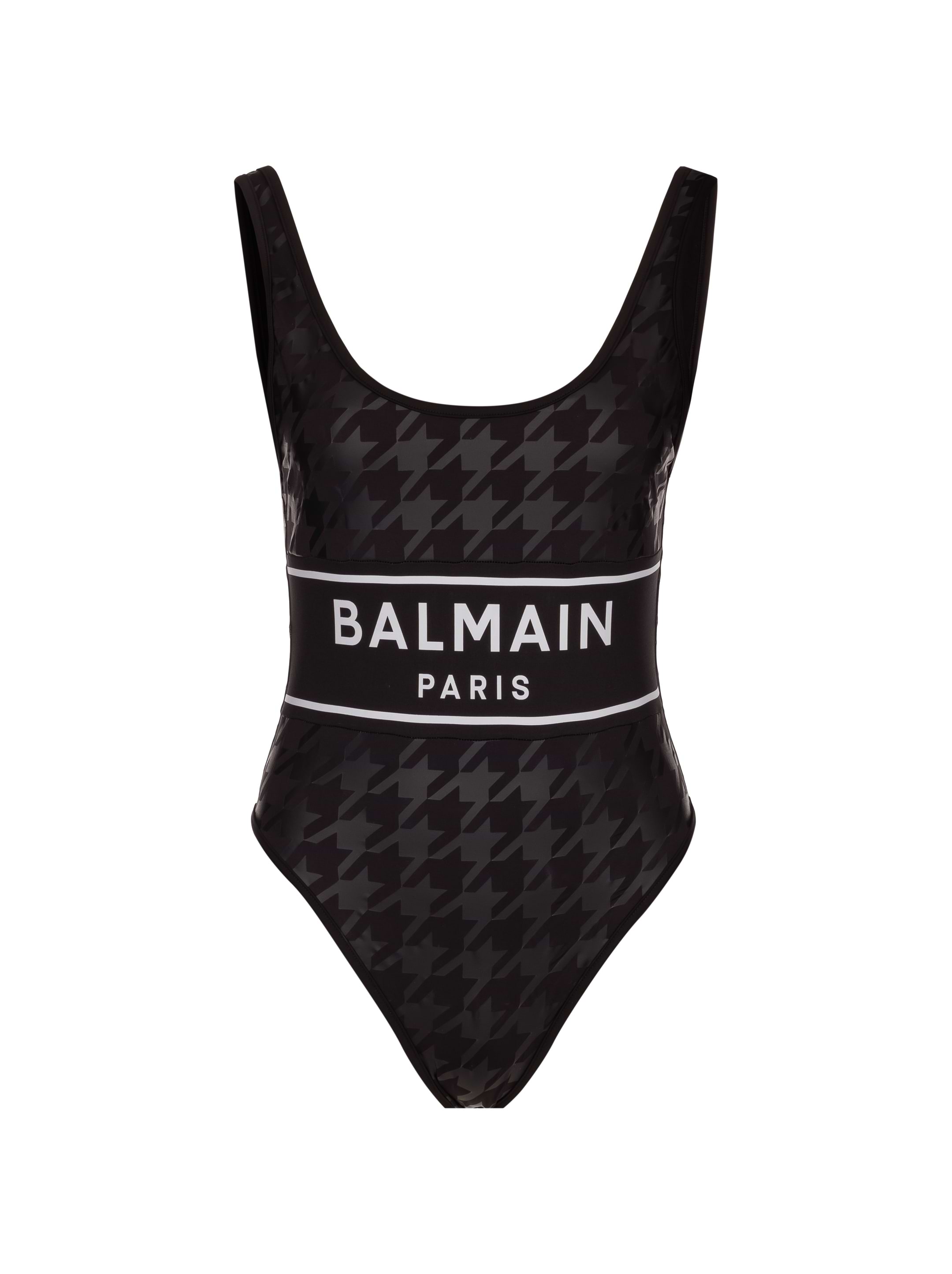 Balmain ワンピース BALMAIN Bandeau Bikini One Piece in Black | REVOLVE