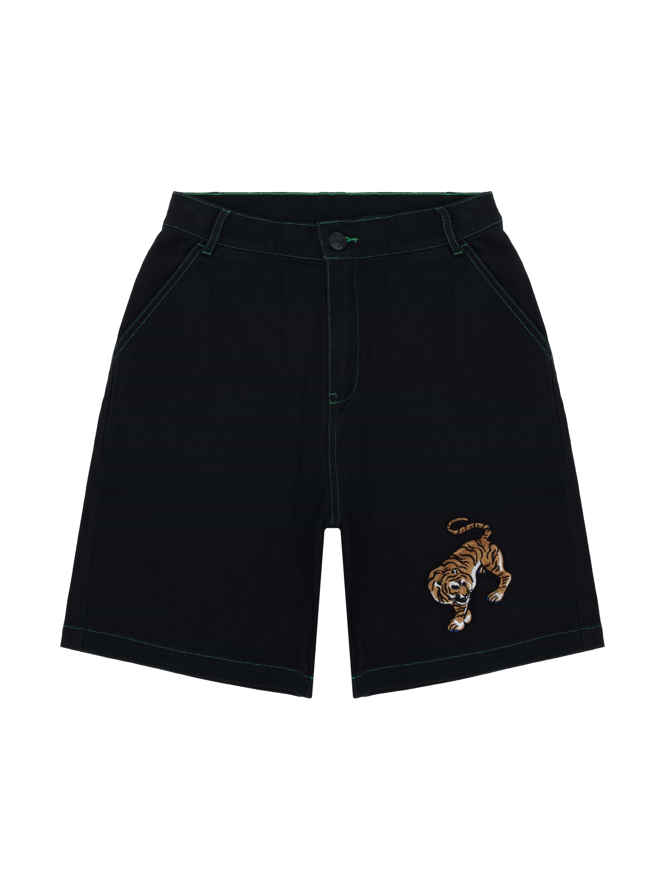 Kenzo kids' Jeans shorts with logo - buy for 62800 KZT in