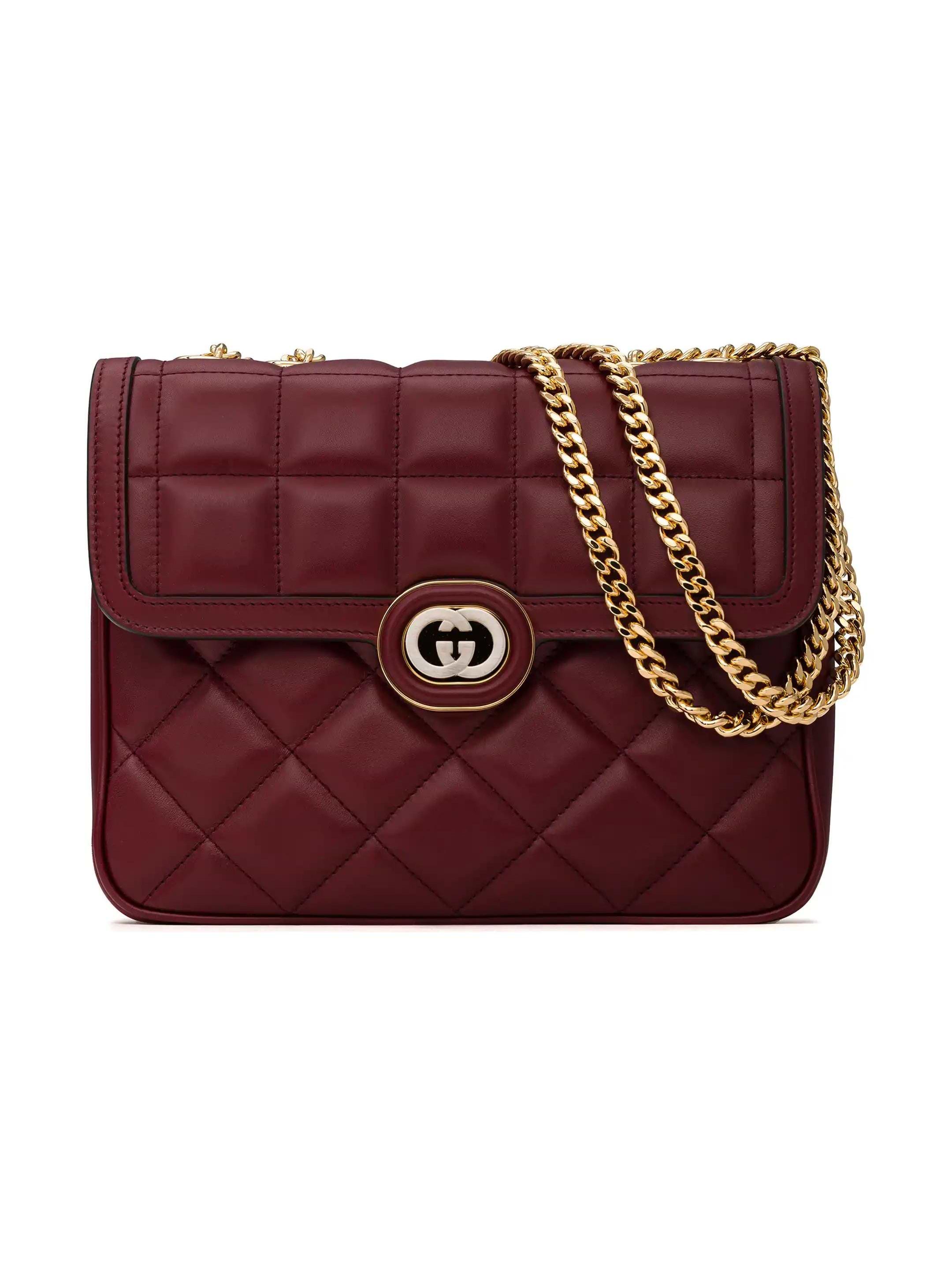 【GUCCI】DECO SMALL SHOULDER BAG The New Gucci Deco Bag Revisits the Past - PurseBlog
