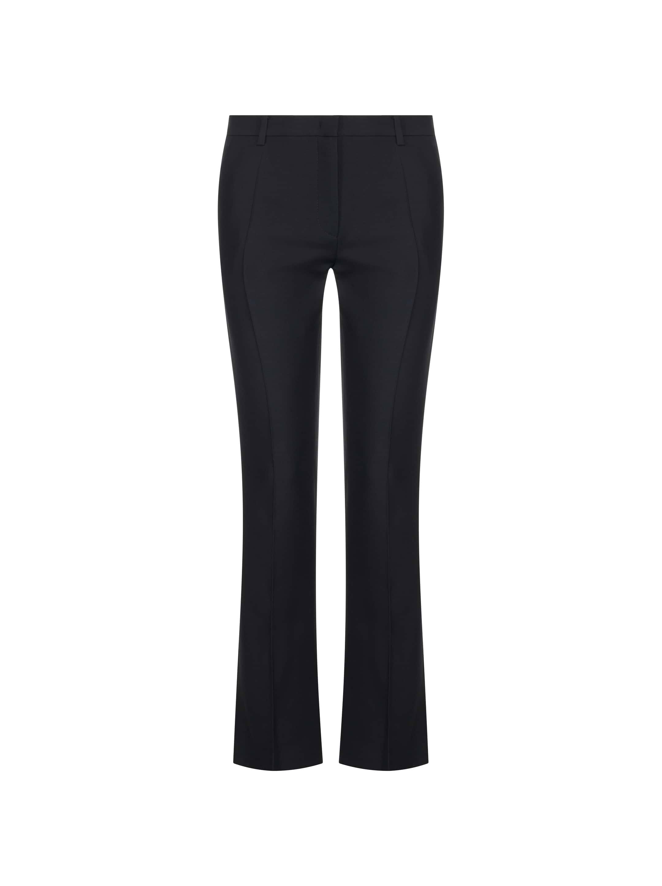 パンツ FABIANA FILIPPI Women Straight Pants PAD264F284D623 825 BLAC FABIANA FILIPPI Womens Black Zippered Wear To Work Straight