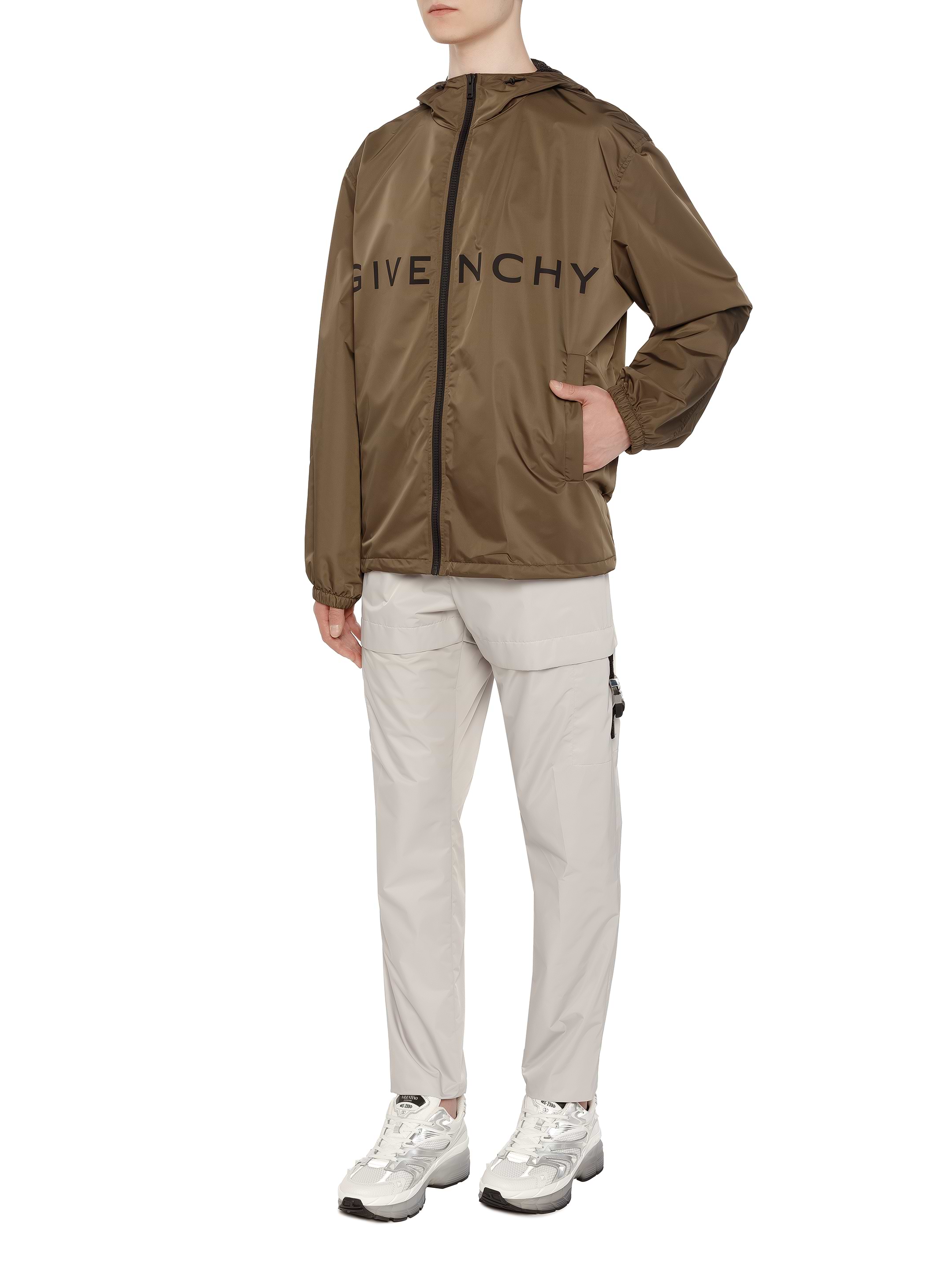 Logo windbreaker Givenchy for men - buy in the official