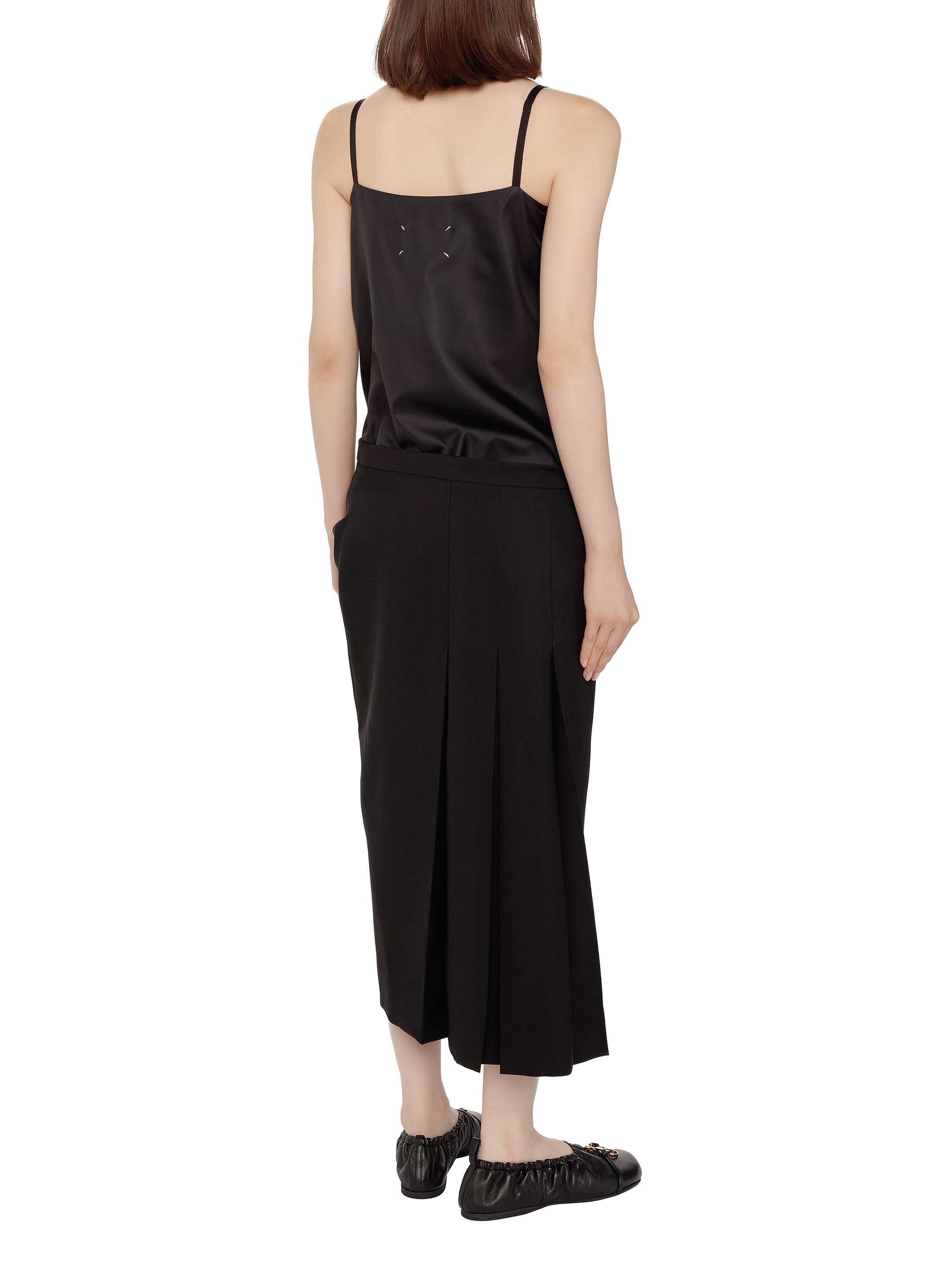 パーティードレス Maison Margiela S51DD0003 S76692 905 Dresses llic Tulle Midi Dress in Black – SVRN