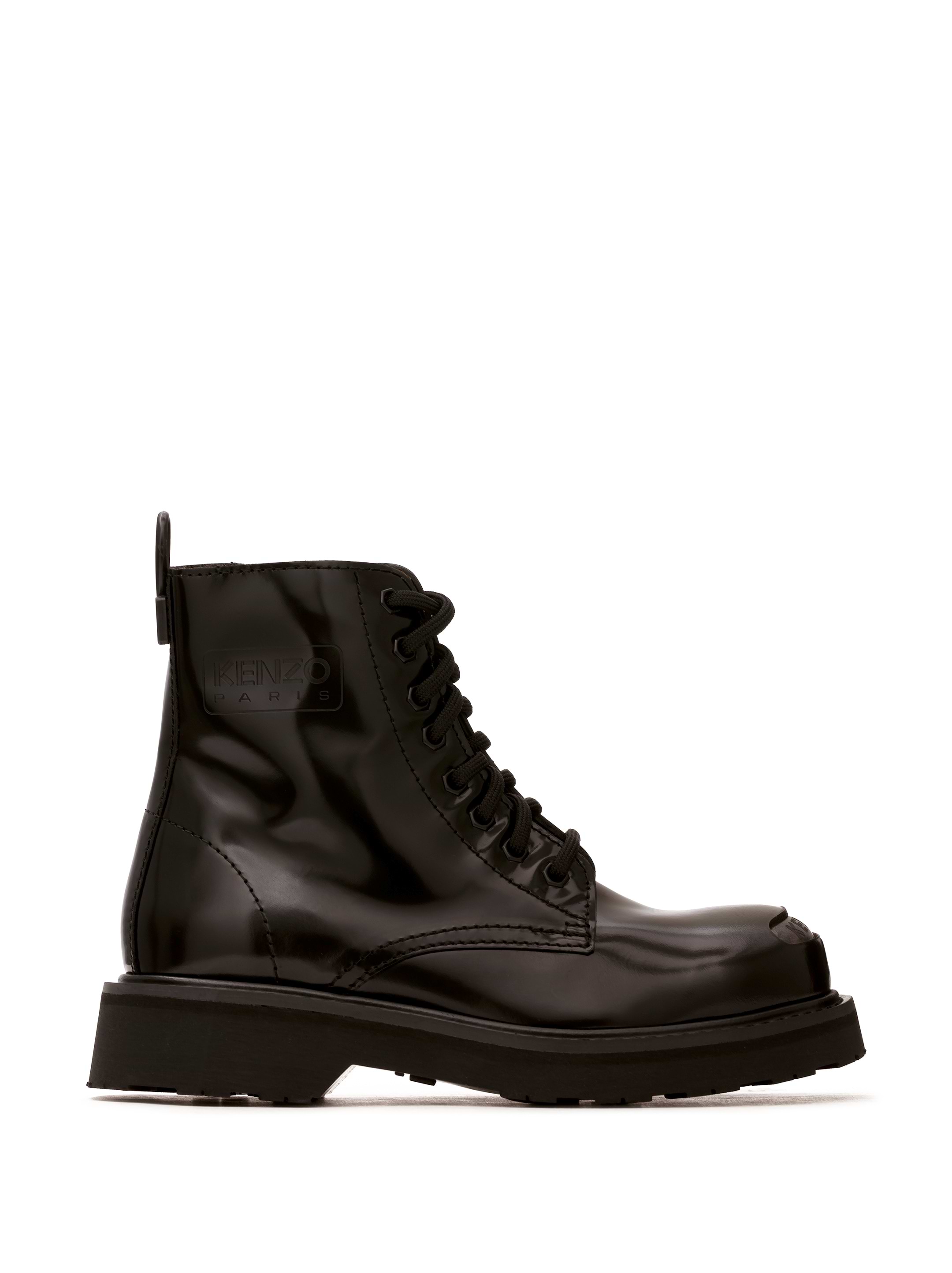 ミドルブーツ KENZO Women Boots 2BT340L7703 White Y2K Gogo Knee-high Platform Boots-DREAM PAIRS