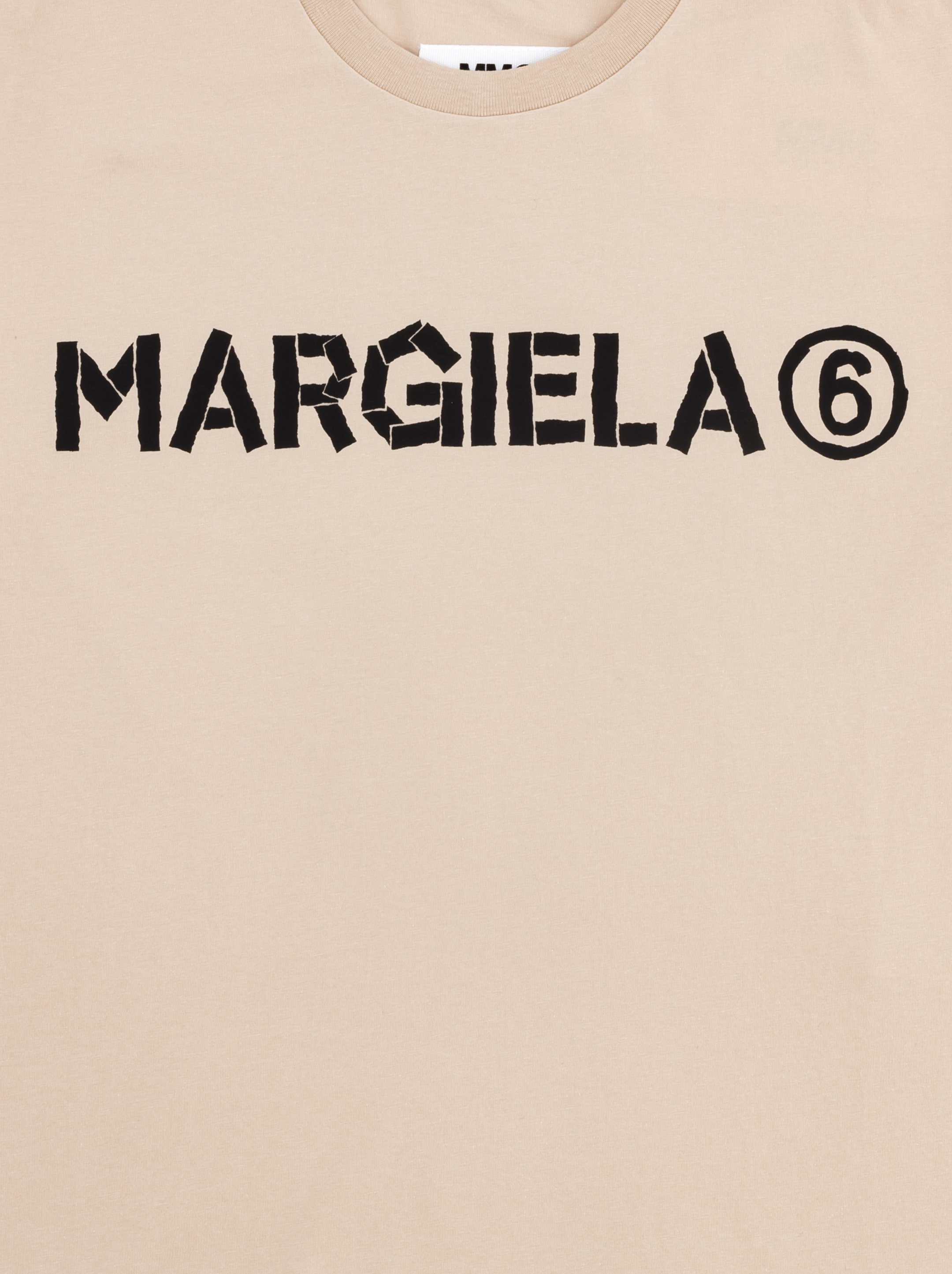 Logo cotton T-shirt MM6 MAISON MARGIELA for kids - buy in